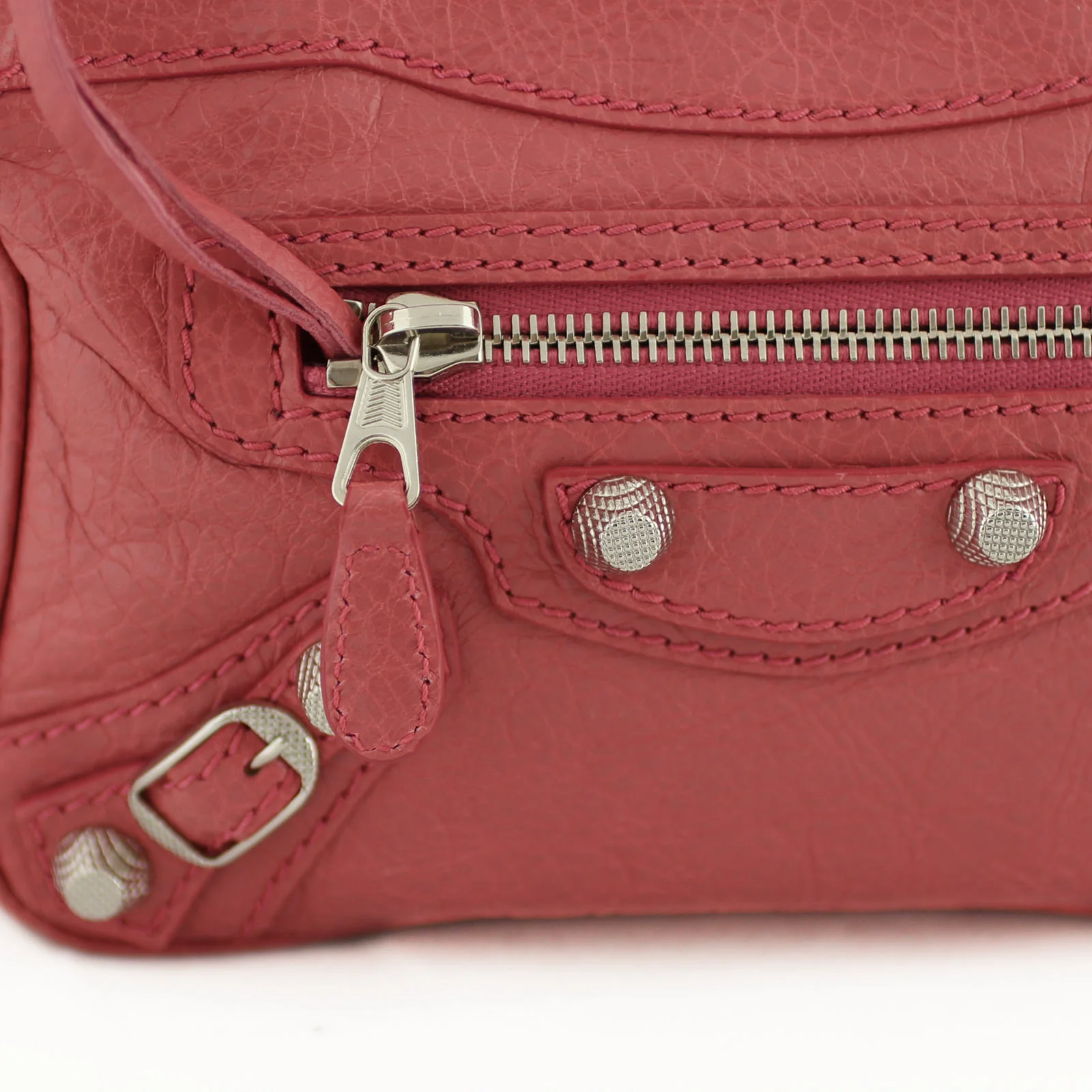 Balenciaga Agneau Giant 12 Silver Chain Shoulder Bag - Image 3