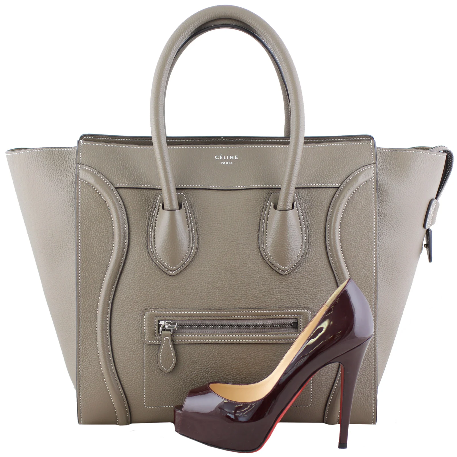 Celine Mini Luggage Tote - Image 13