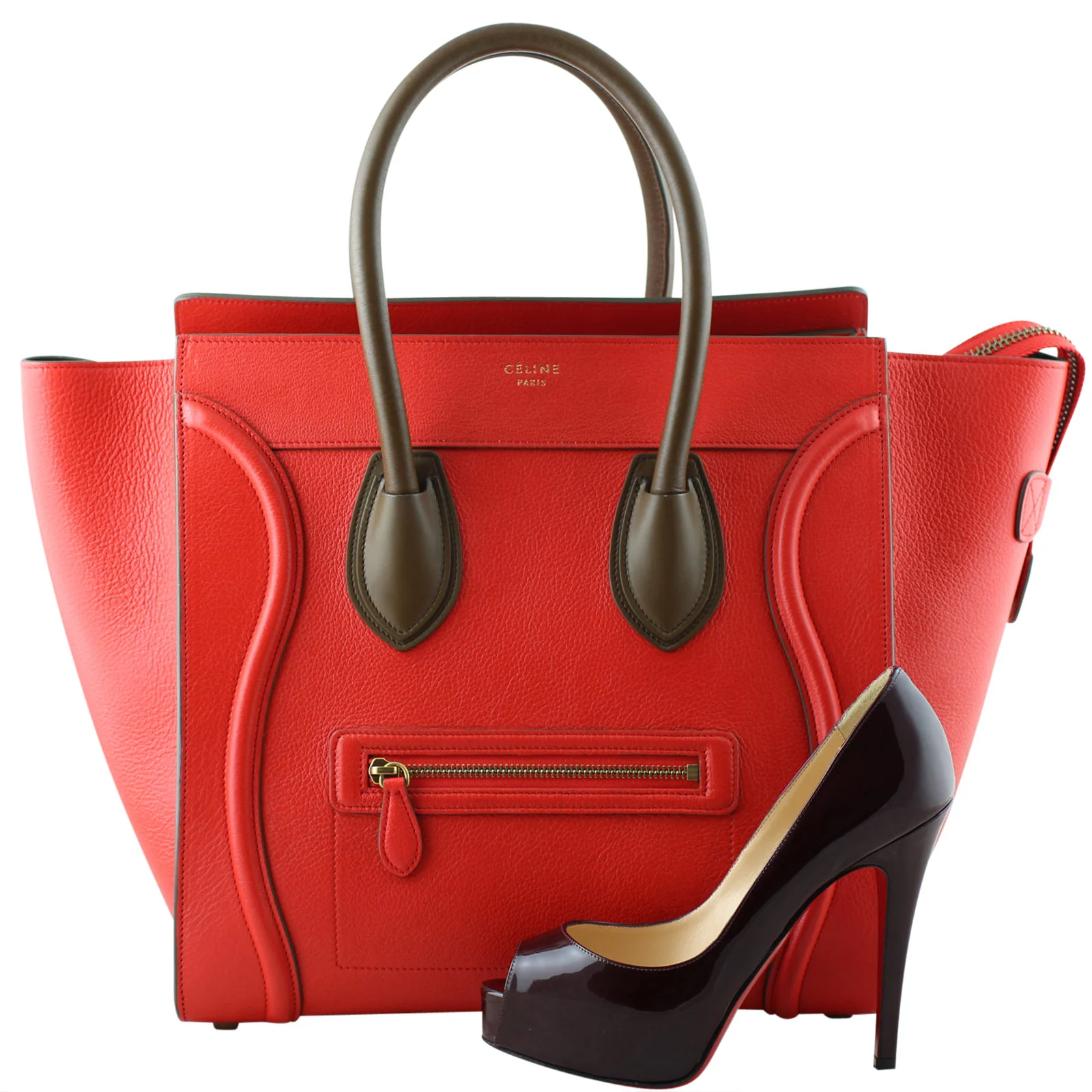 Celine Mini Luggage Tote - Image 12