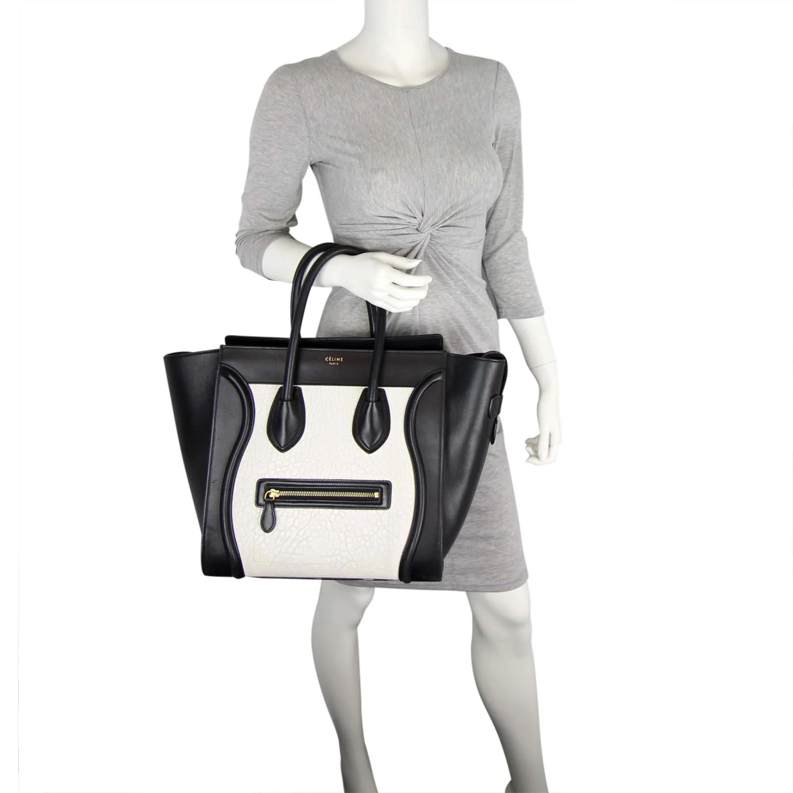 Celine Mini Luggage Tote - Image 13