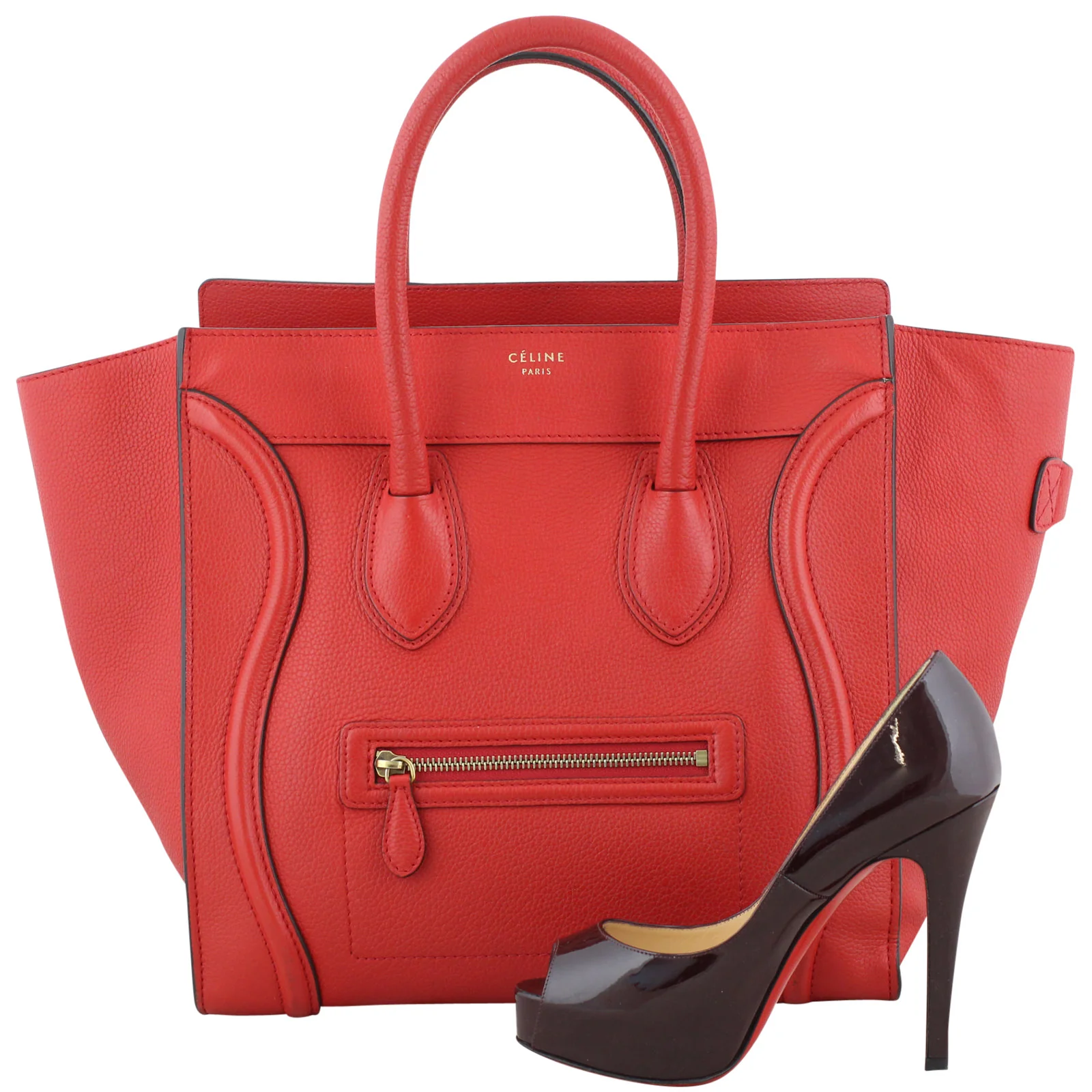 Celine Mini Luggage Tote - Image 13