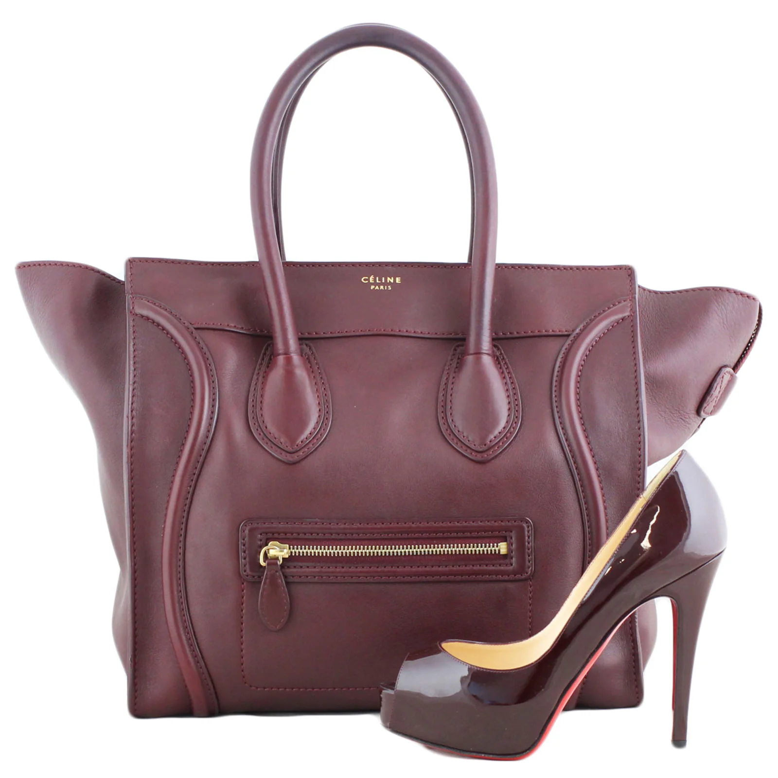 Celine Mini Luggage Tote - Image 10