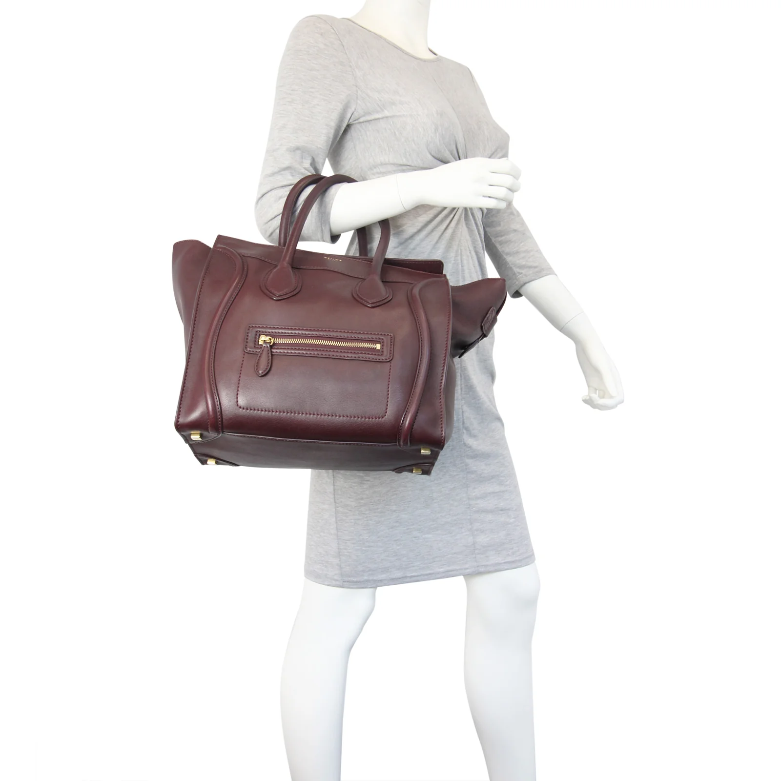 Celine Mini Luggage Tote - Image 9