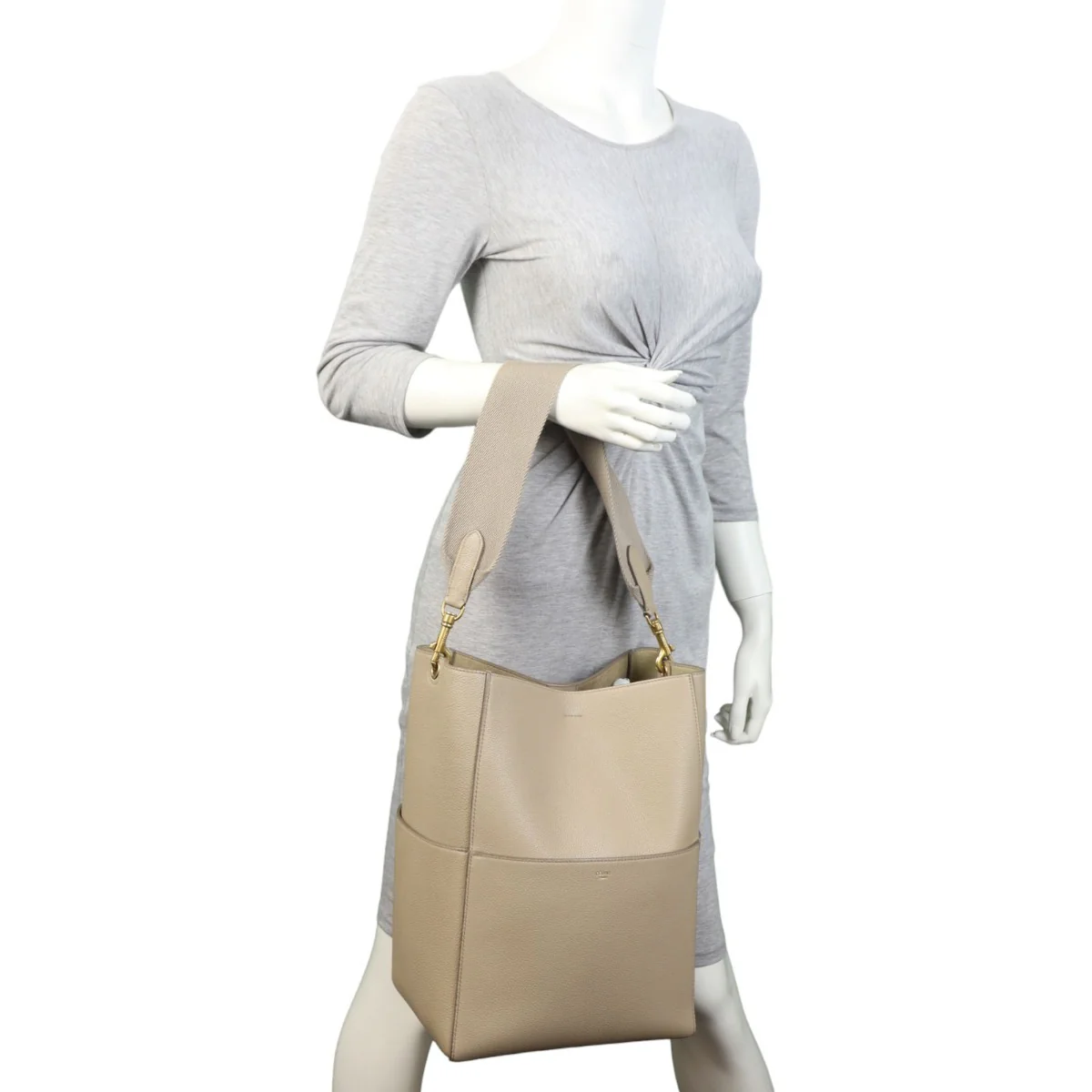 Celine Seau Sangle Bucket Bag - Image 11