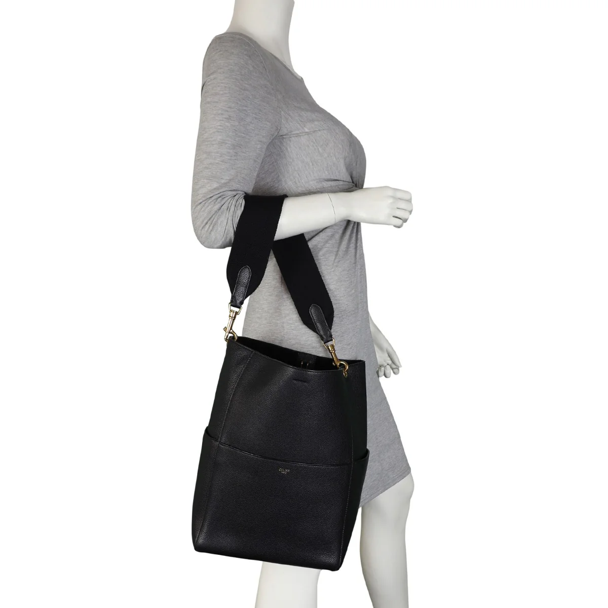 Celine Seau Sangle Bucket Bag - Image 12