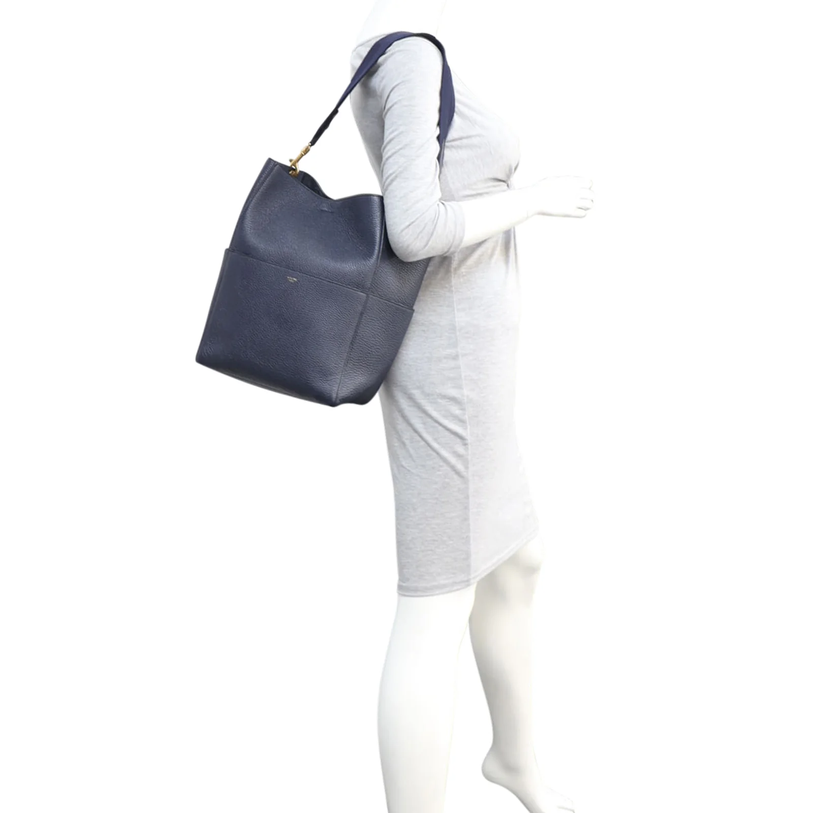 Celine Seau Sangle Bucket Bag - Image 11