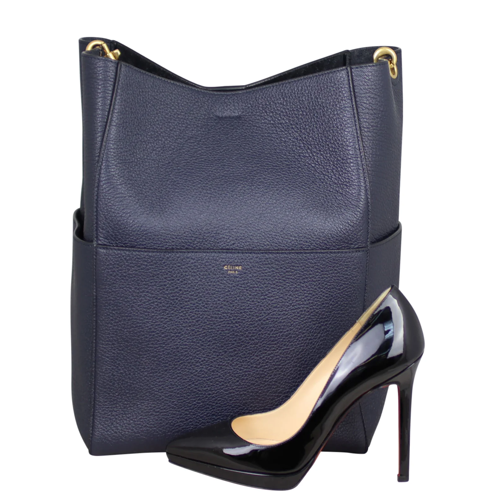 Celine Seau Sangle Bucket Bag - Image 12