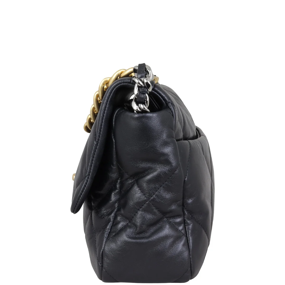 Chanel 19 Flap Bag Large | Black - Image 4