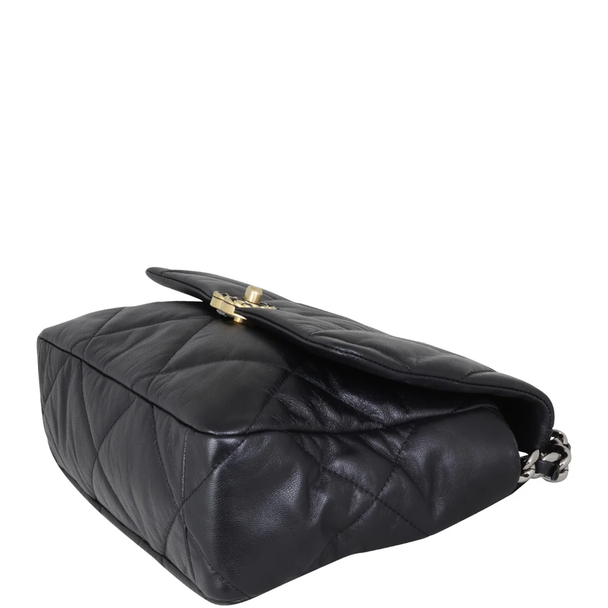 Chanel 19 Flap Bag Large | Black - Image 7
