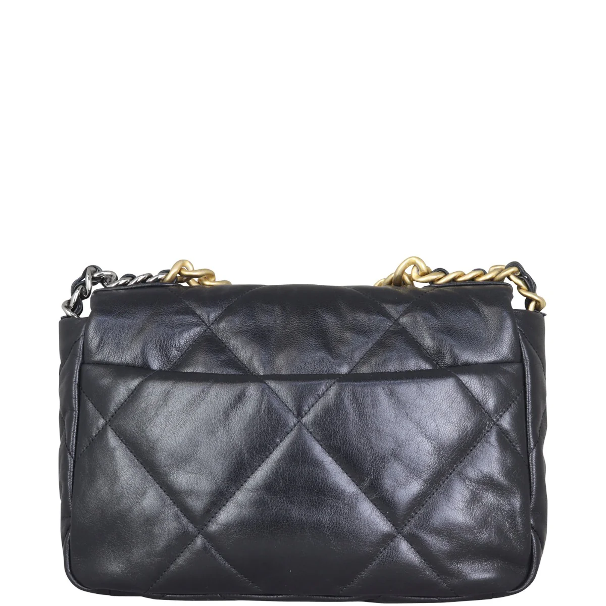 Chanel 19 Flap Bag Medium | Black - Image 3