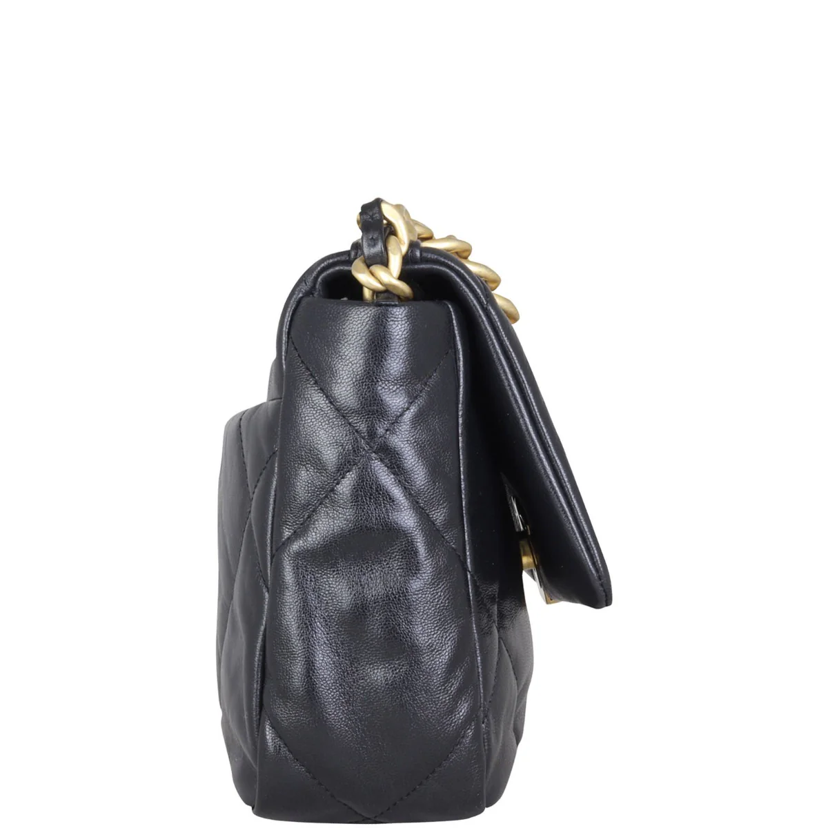 Chanel 19 Flap Bag Medium | Black - Image 5