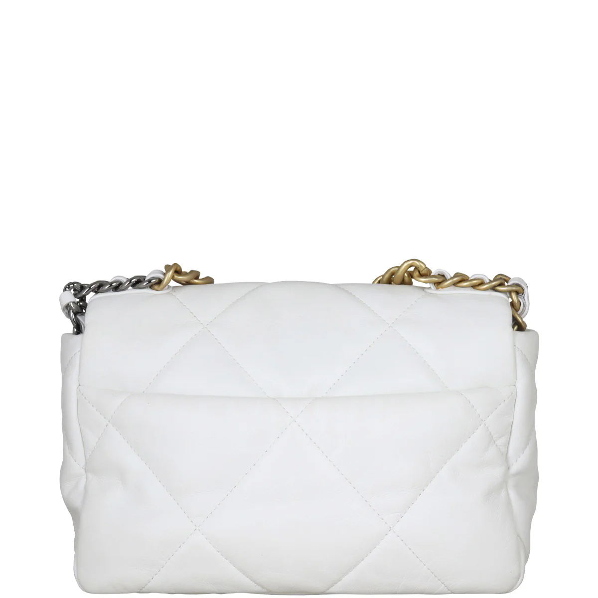 Chanel 19 Flap Bag Medium | White - Image 3
