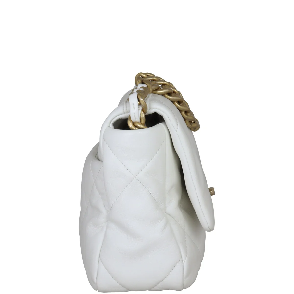Chanel 19 Flap Bag Medium | White - Image 5