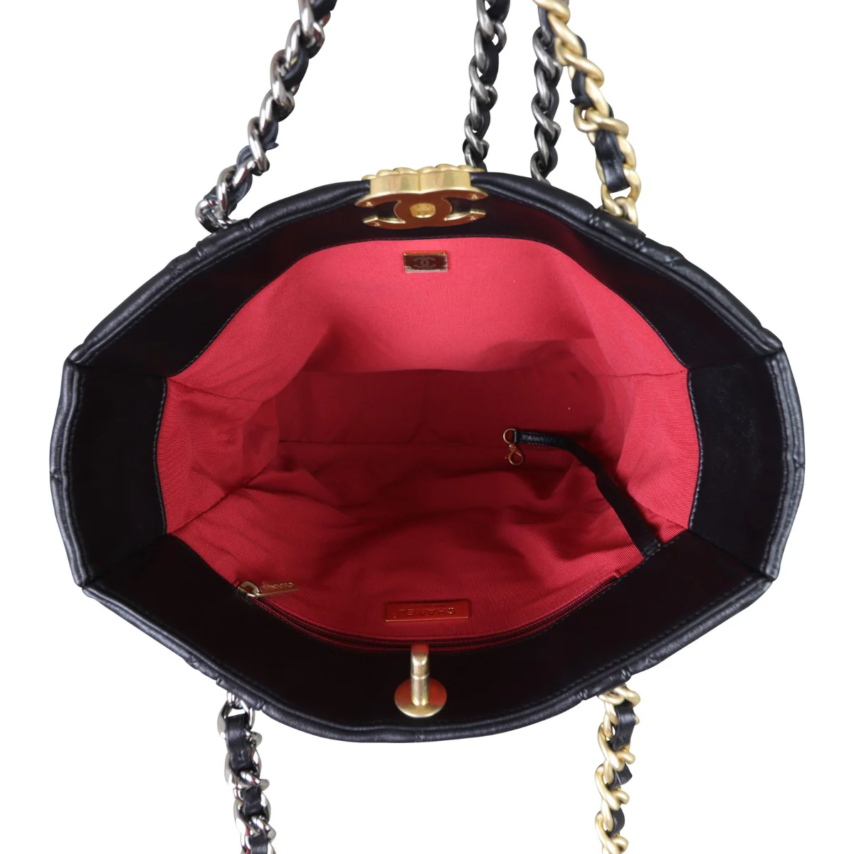 Chanel 19 Shopping Tote - Image 11