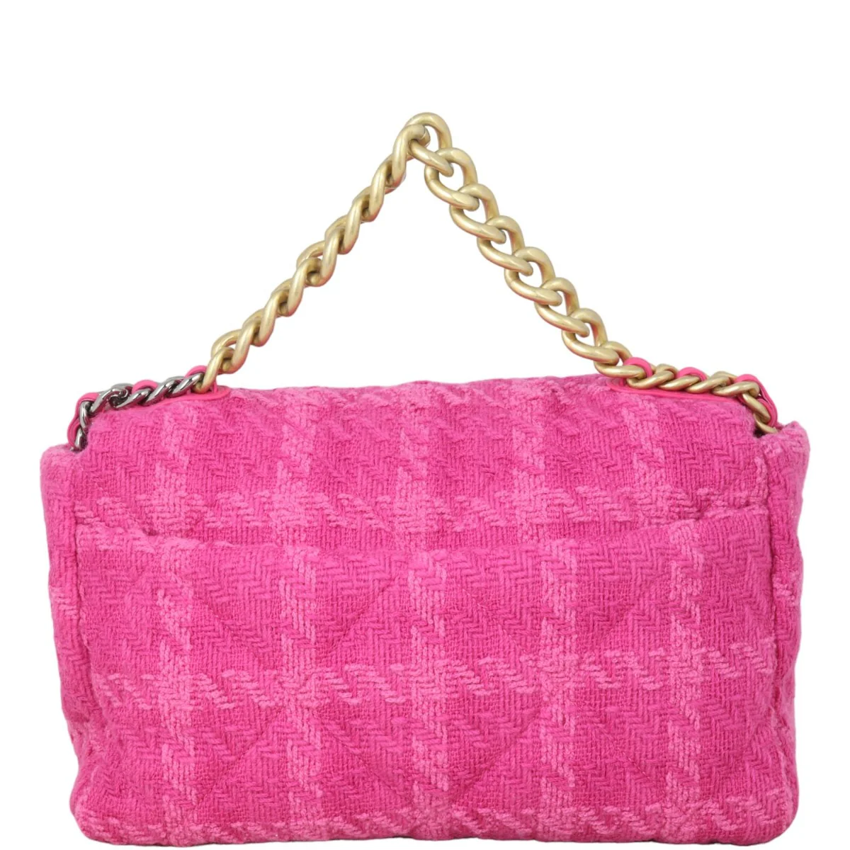 Chanel 19 Tweed Flap Bag Large - Image 3