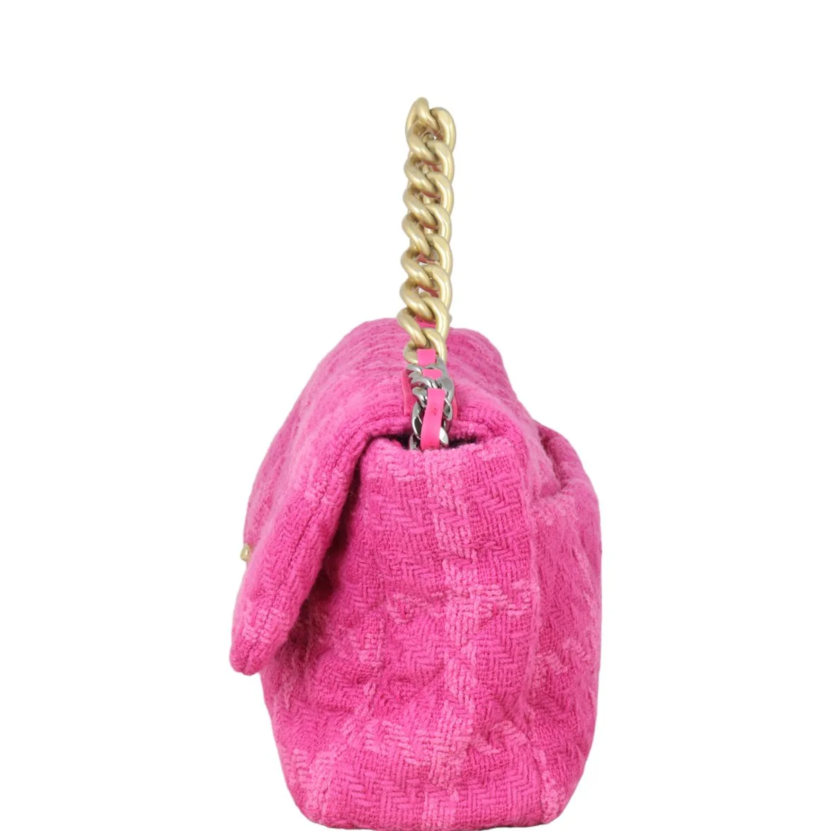 Chanel 19 Tweed Flap Bag Large - Image 4