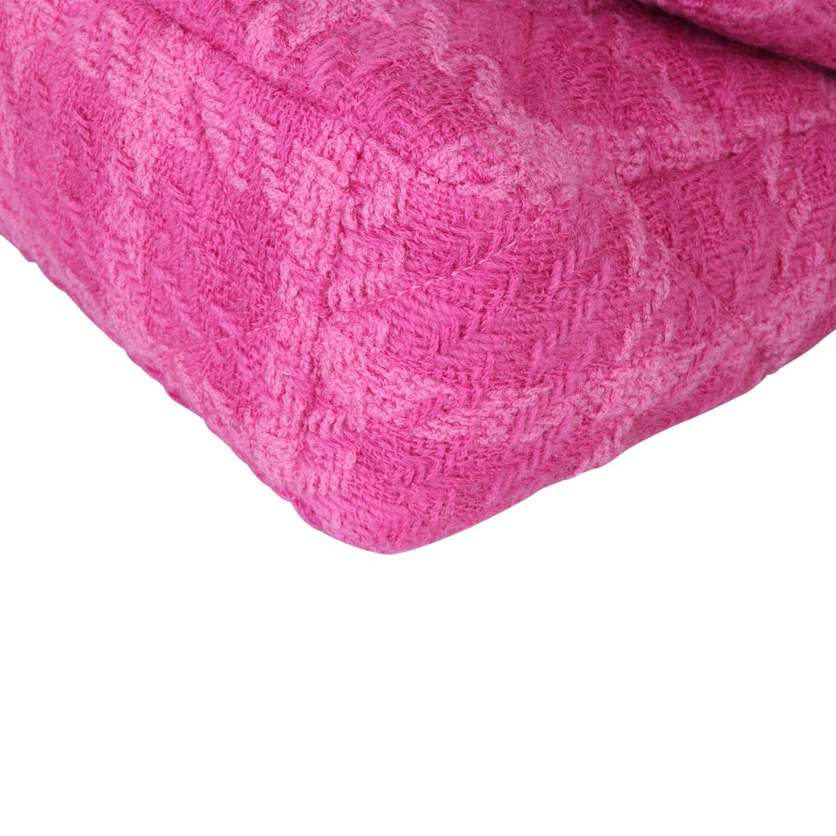 Chanel 19 Tweed Flap Bag Large | Pink - Image 8