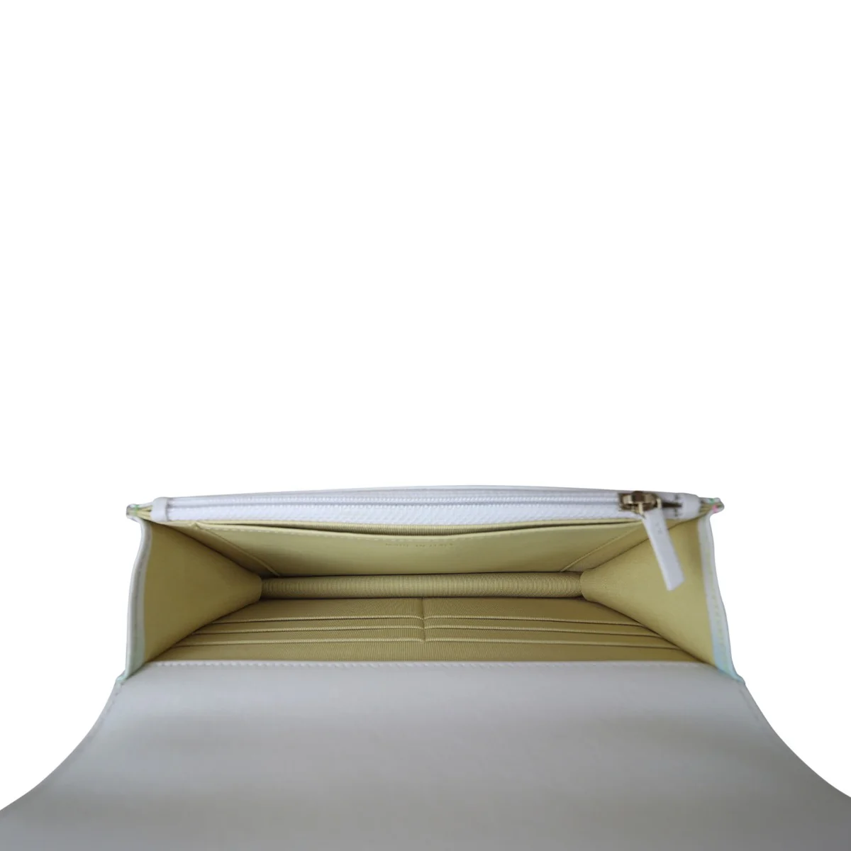 Chanel 19 Wallet on Chain | White - Image 11