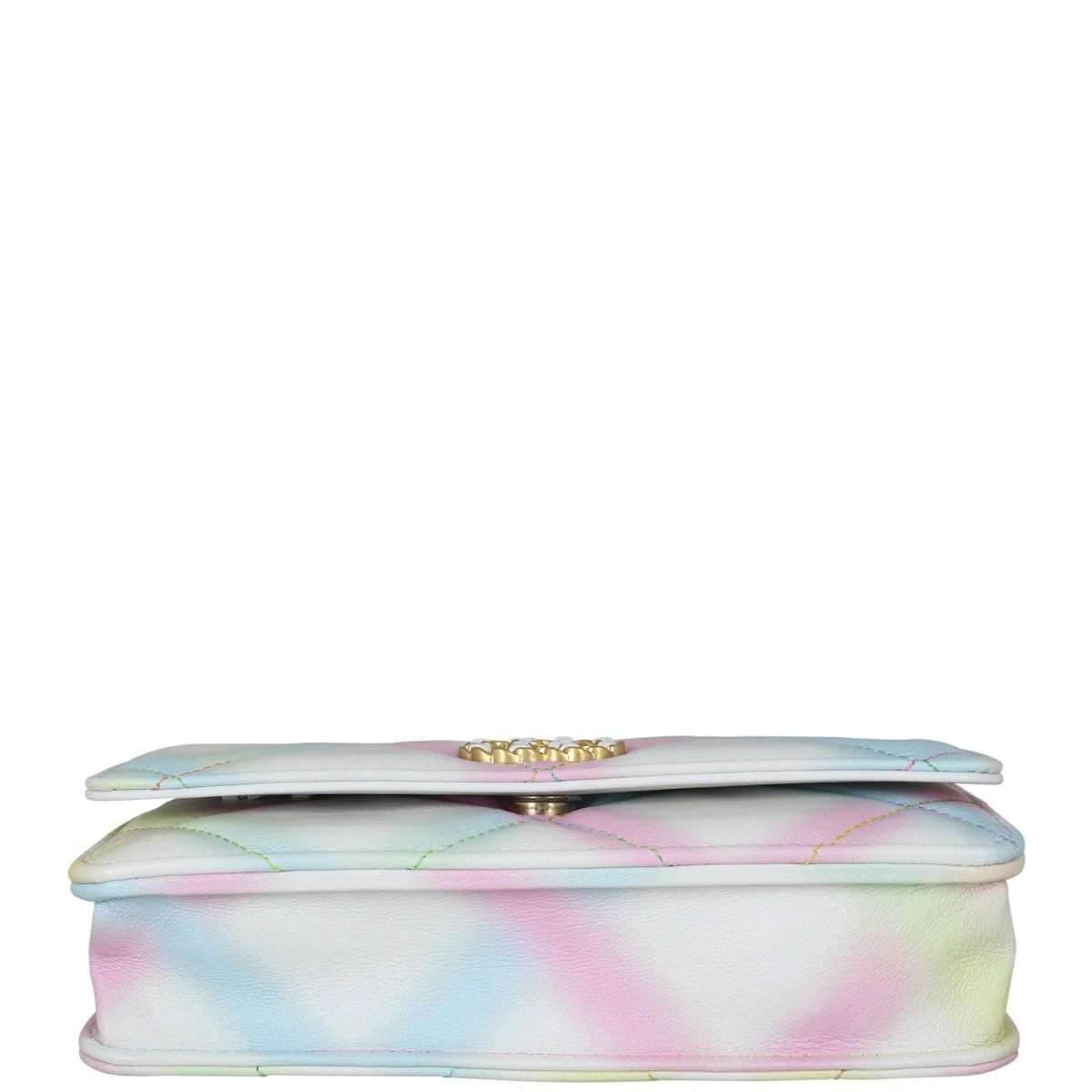 Chanel 19 Wallet on Chain | White - Image 6