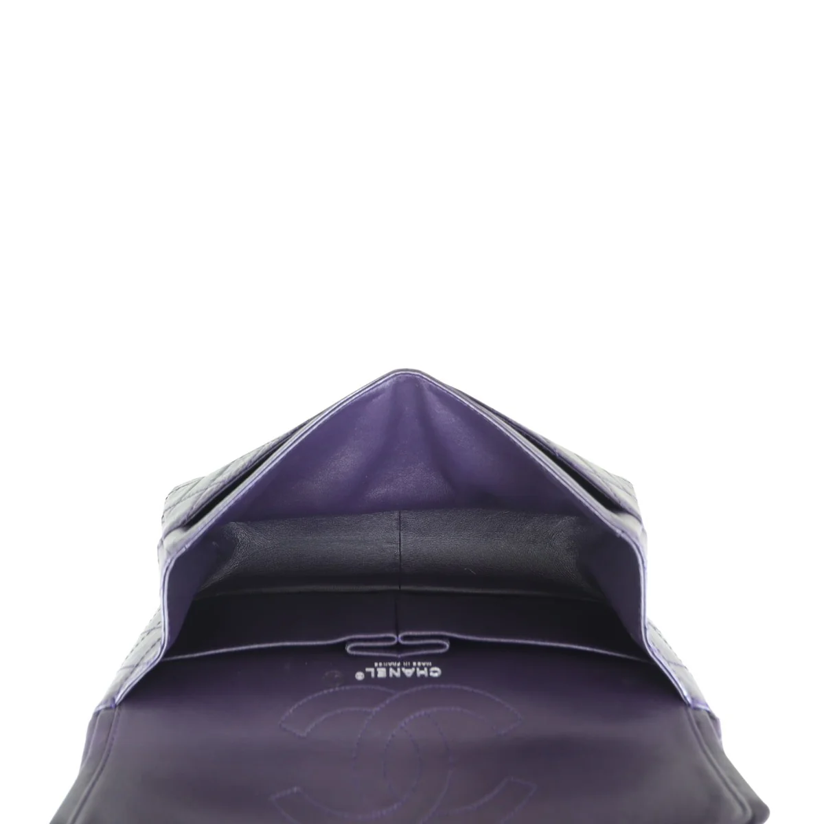 Chanel 2.55 Reissue 226 Double Flap Bag | Purple - Image 11