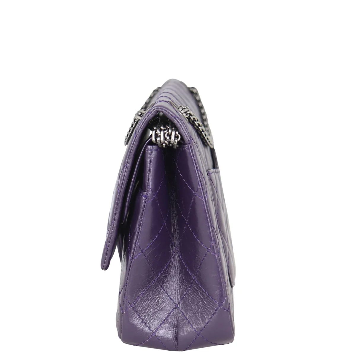 Chanel 2.55 Reissue 226 Double Flap Bag | Purple - Image 4