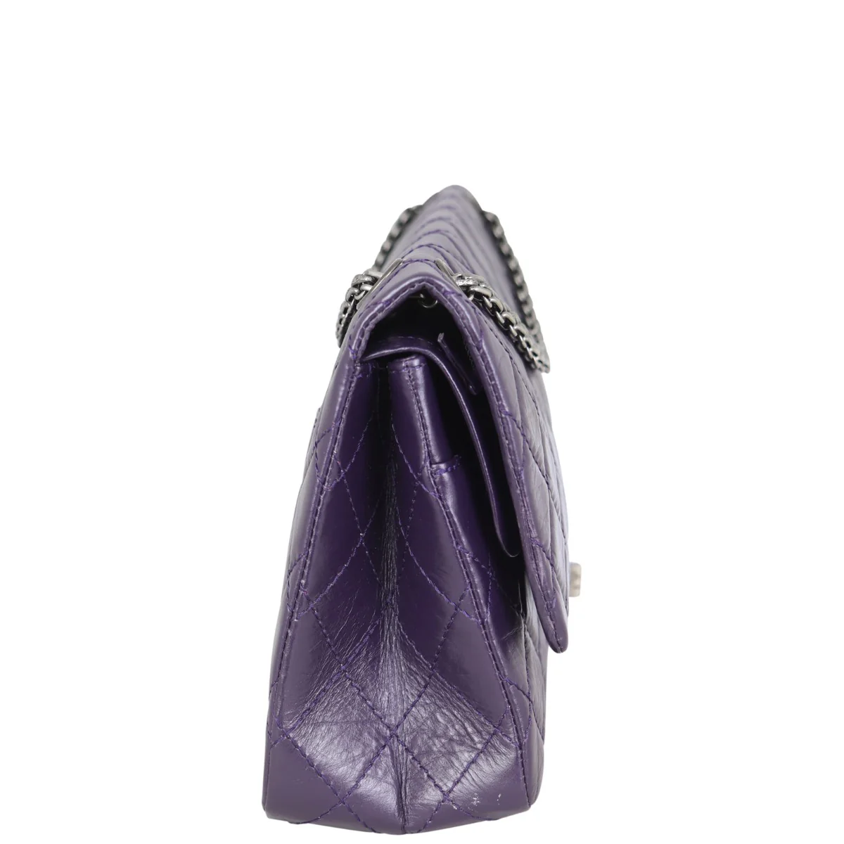 Chanel 2.55 Reissue 226 Double Flap Bag | Purple - Image 5