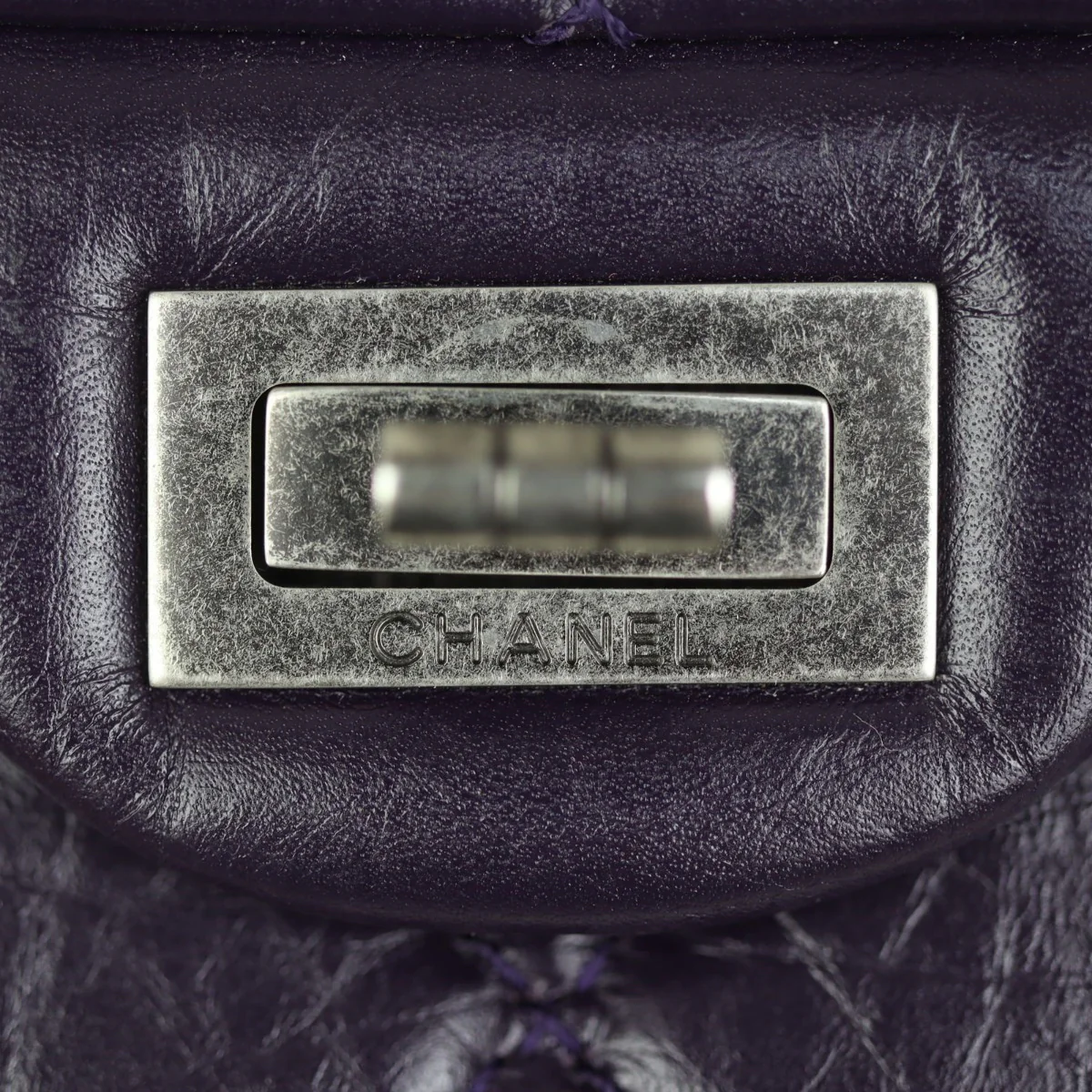 Chanel 2.55 Reissue 226 Double Flap Bag | Purple - Image 9
