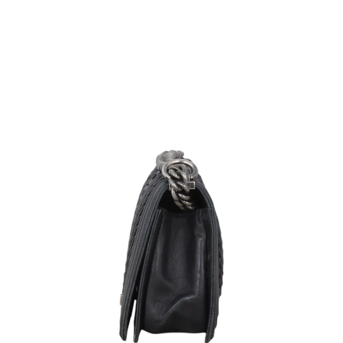 Chanel Boy 3D Pleated Old Medium - Image 4