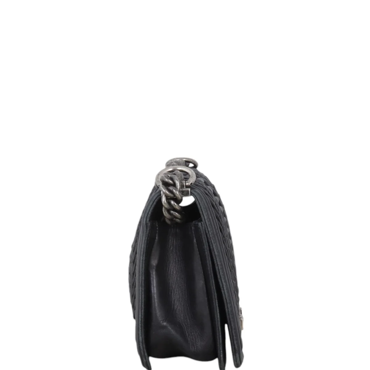 Chanel Boy 3D Pleated Old Medium - Image 5