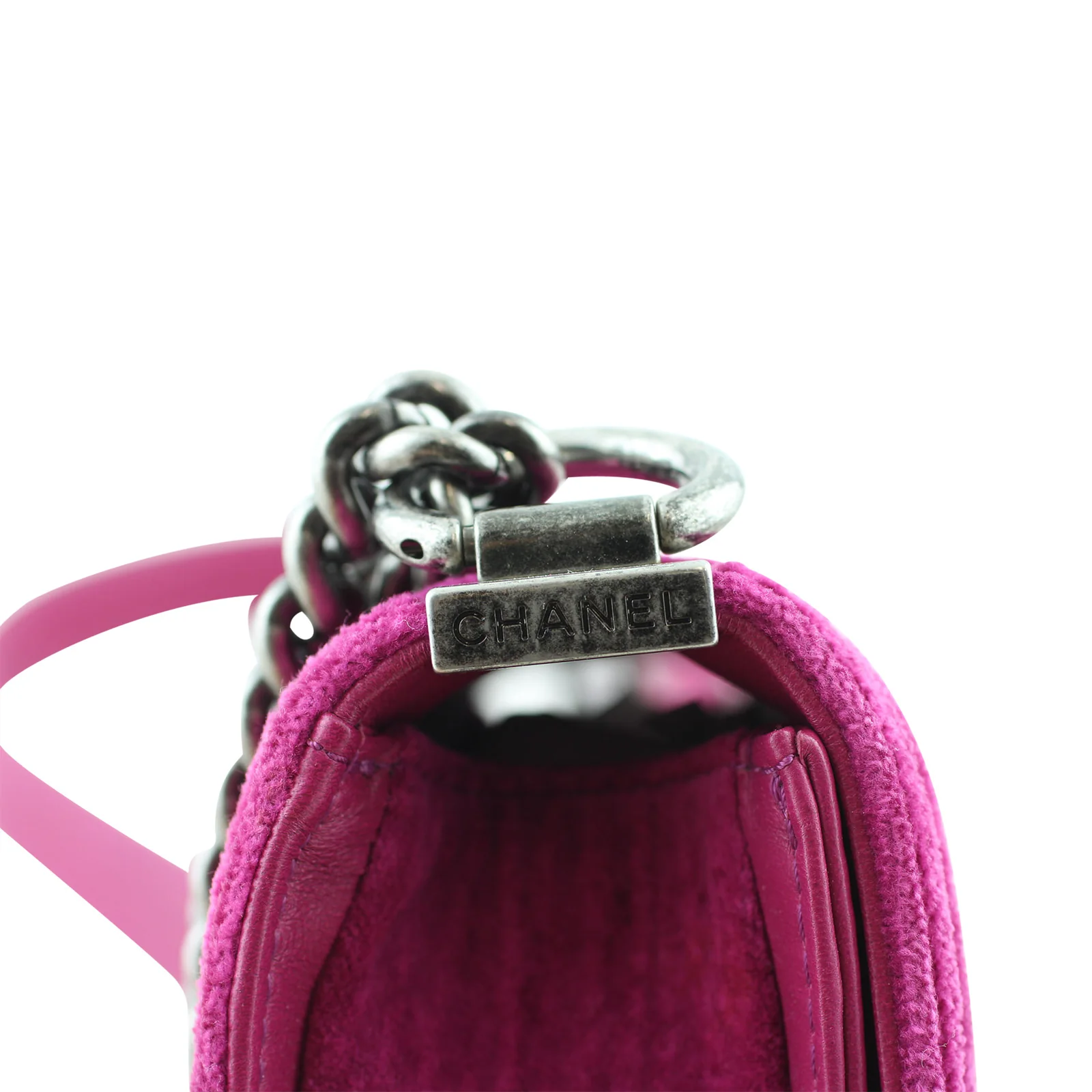 Chanel Boy Mini Velvet - Image 3