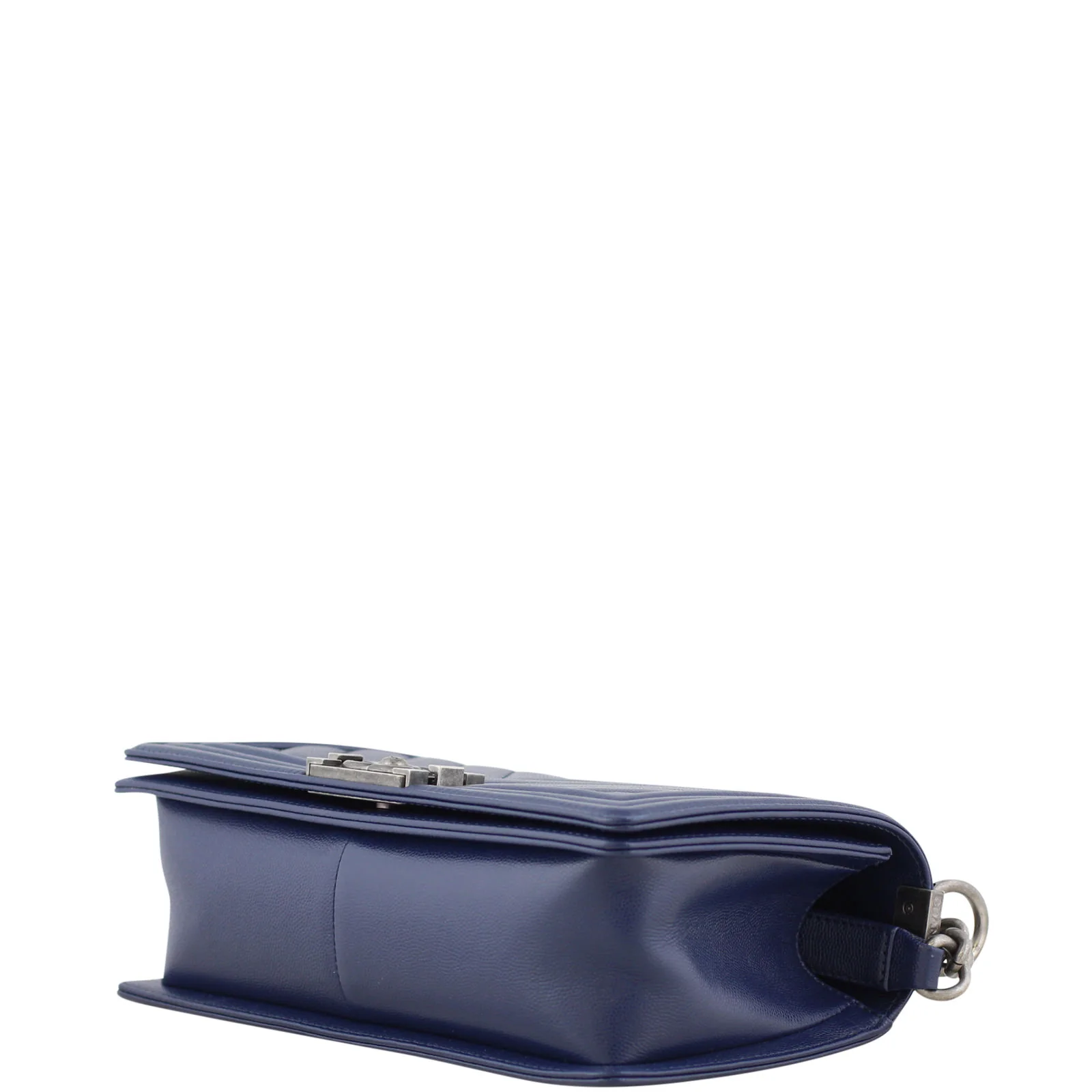 Chanel Boy Chevron Old Medium | Silver Hardware - Image 6