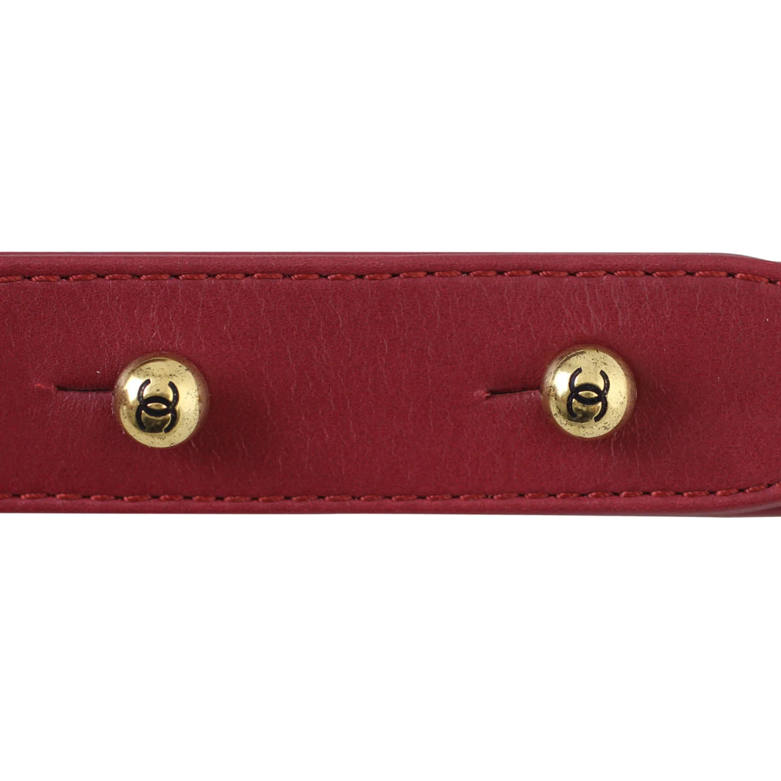 Chanel Boy Large | Red 15 Series - Image 9