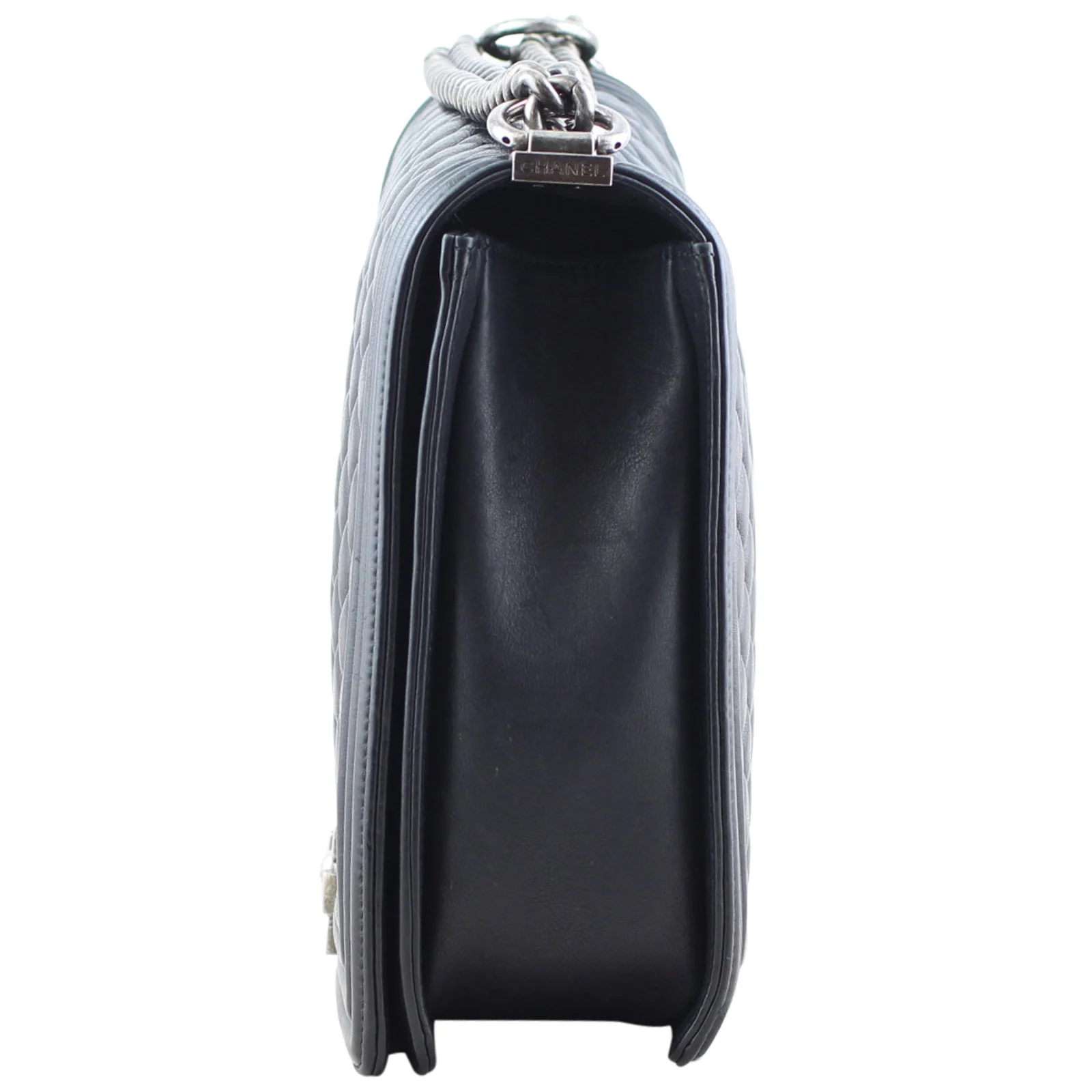 Chanel Boy Large | Black 17 Series - Image 4