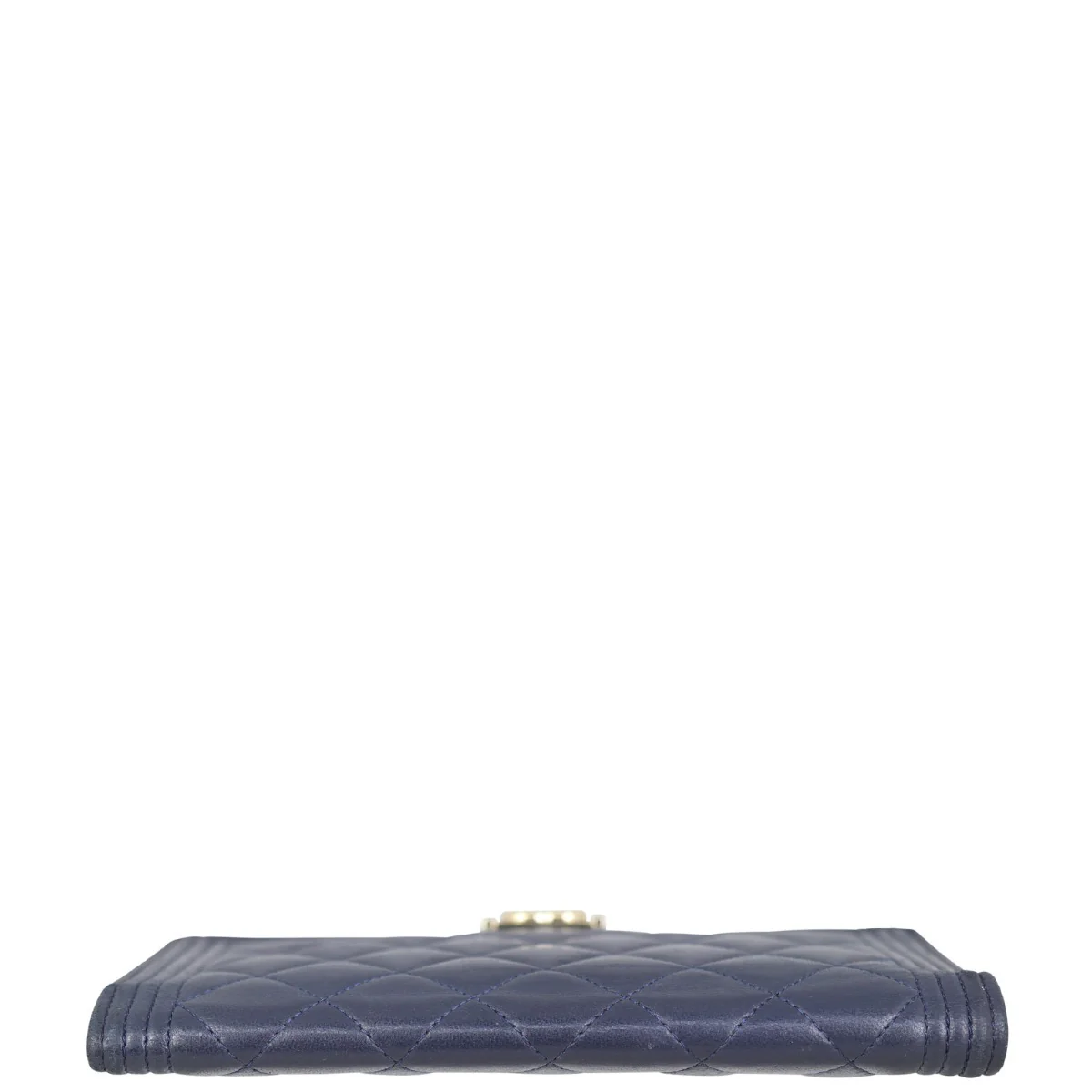 Chanel Boy Long Flap Wallet | Navy - Image 5