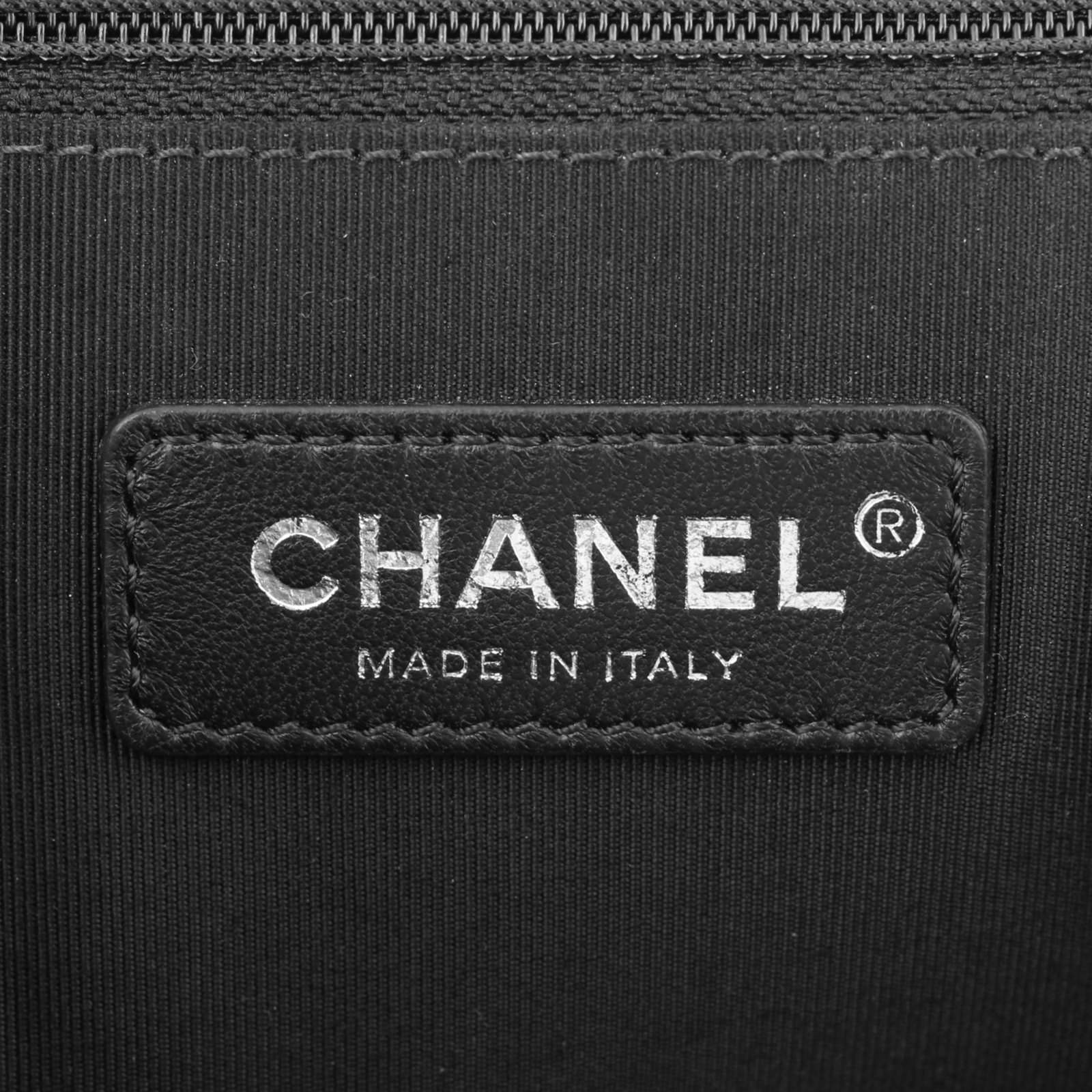 Chanel Boy New Medium | Black Lambskin - Image 9