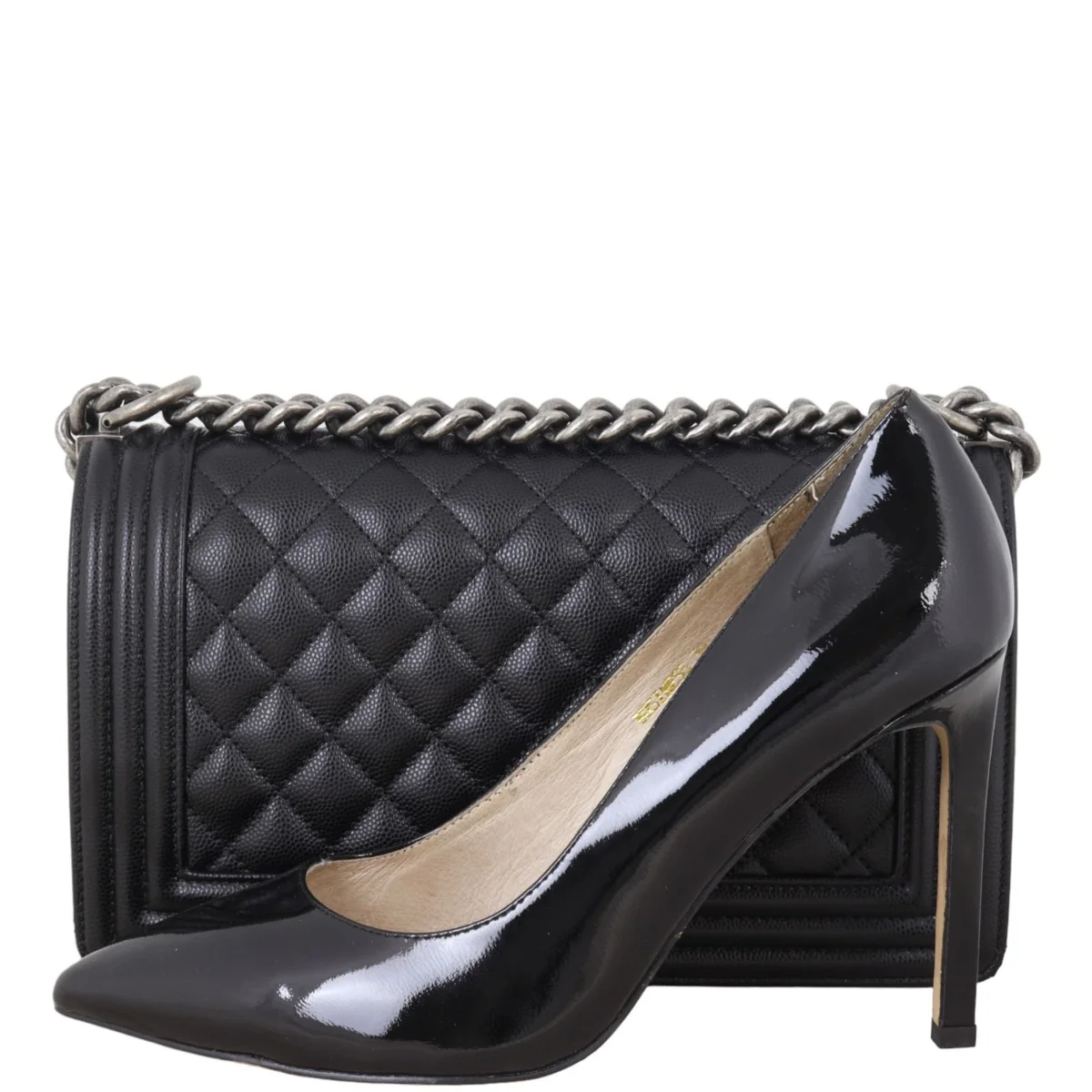 Chanel Boy Old Medium - Image 11