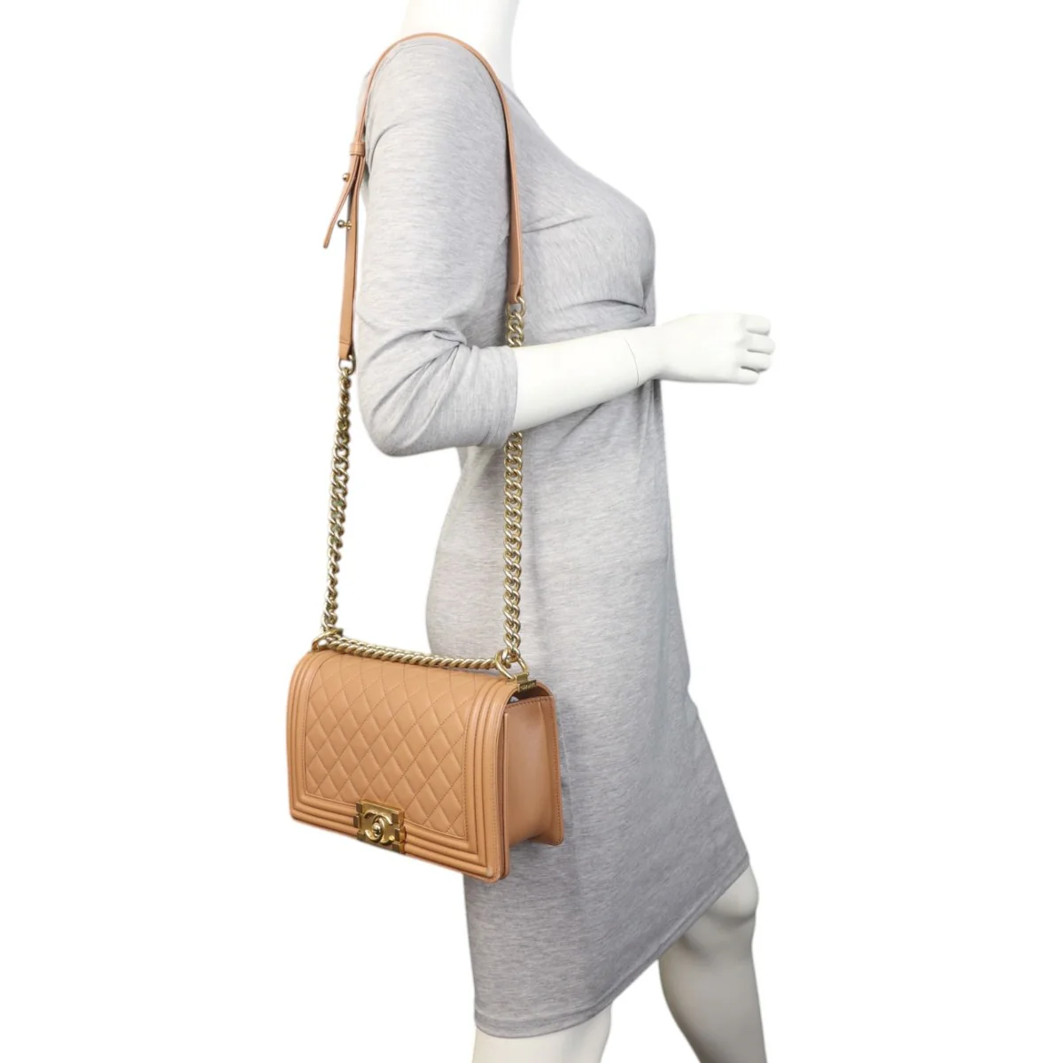 Chanel Boy Old Medium - Image 10