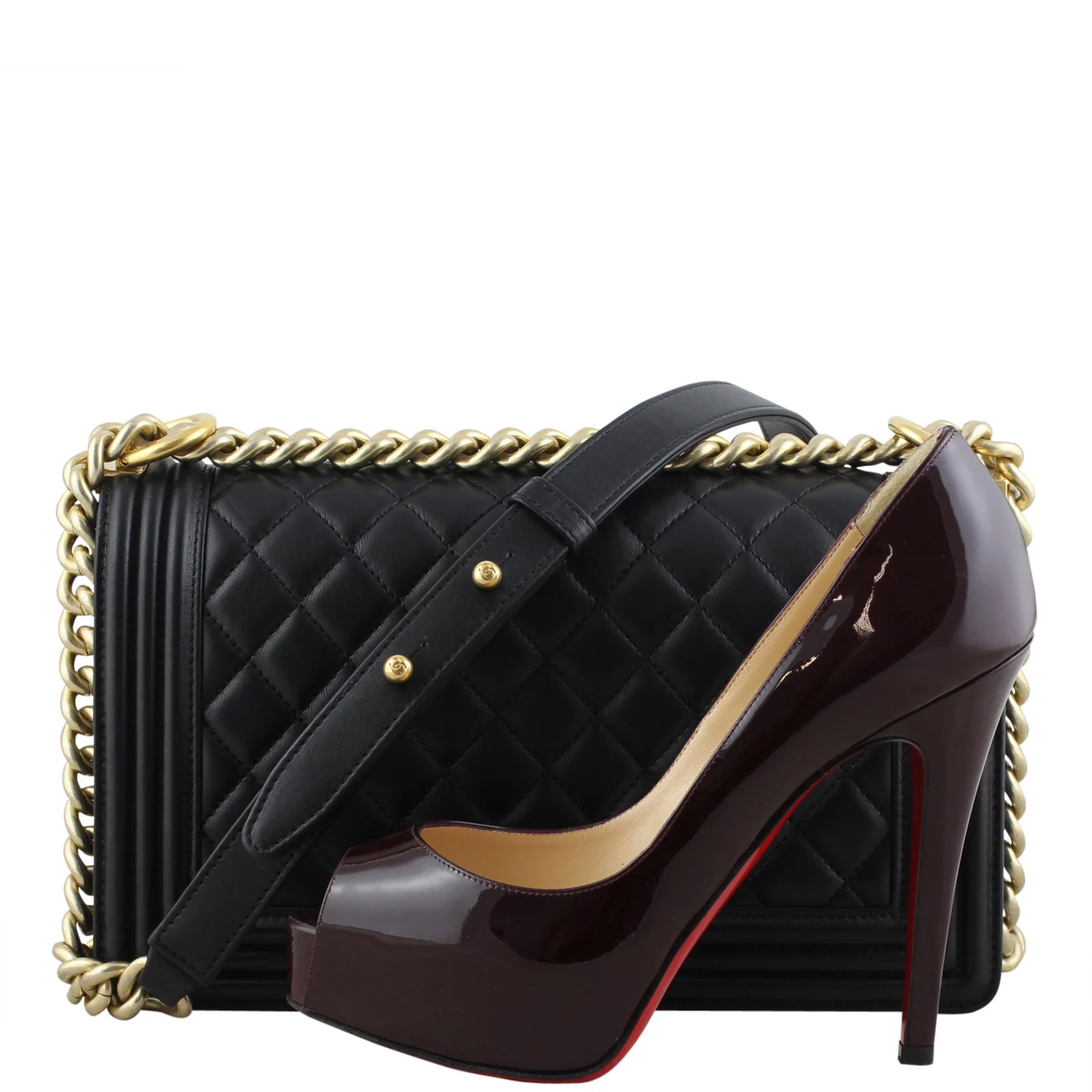 Chanel Boy Old Medium | Black 21 Series - Image 10