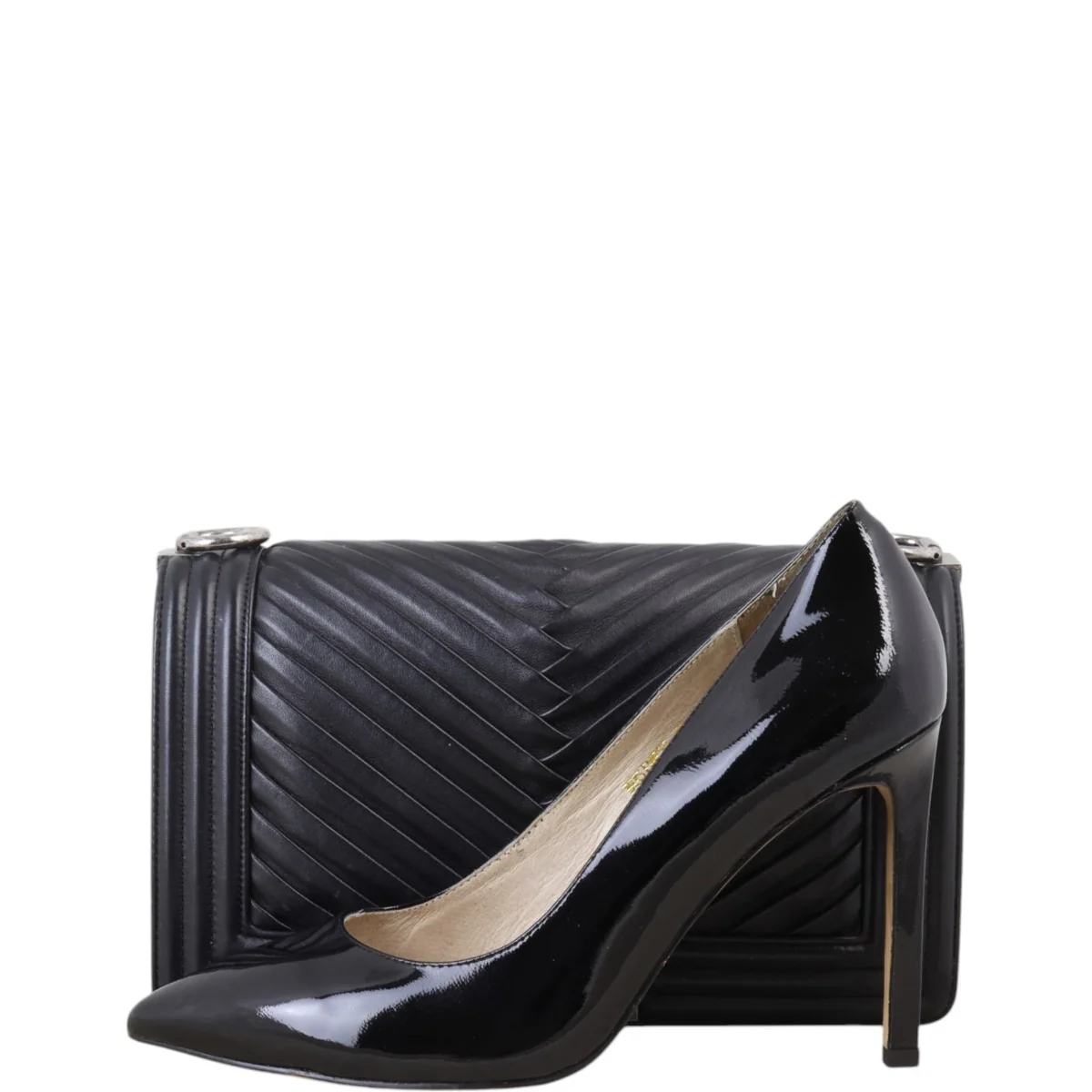 Chanel Boy Old Medium Pleated - Image 11