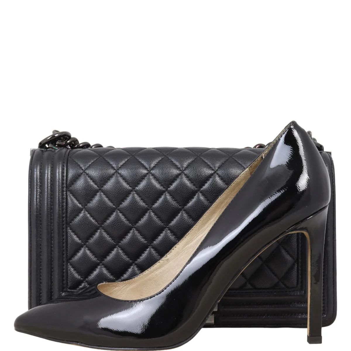 Chanel Boy Old Medium - Image 12