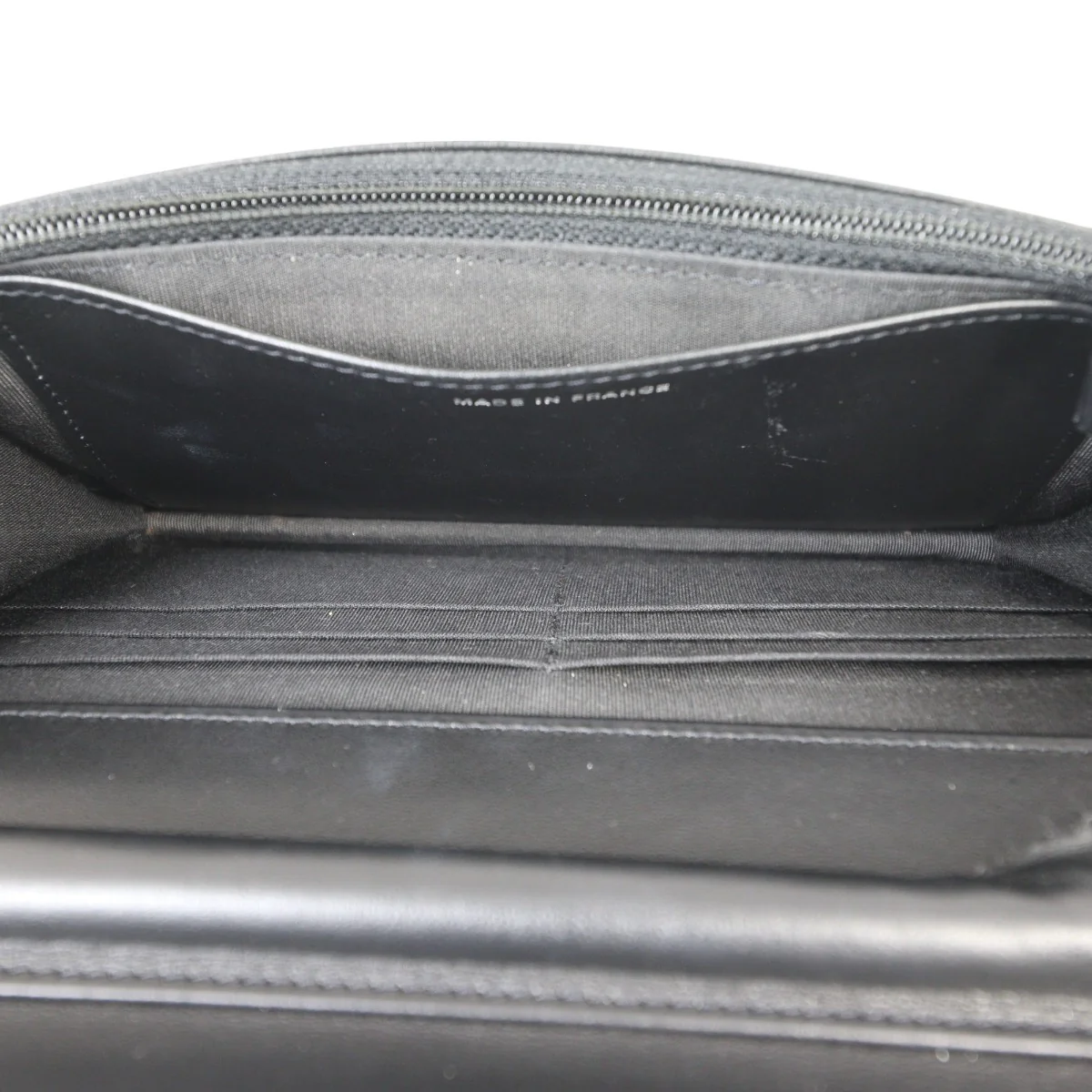 Chanel Boy Wallet on Chain Chevron - Image 10