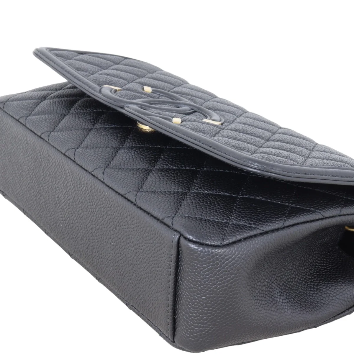 Chanel CC Filigree Medium Flap Bag - Image 7