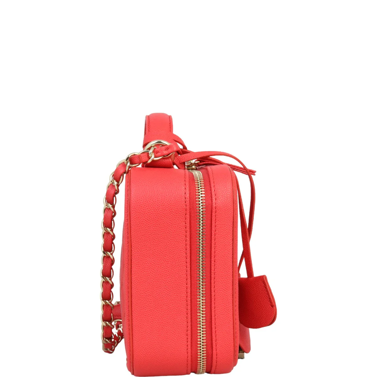 Chanel CC Filigree Vanity Medium | Red - Image 5