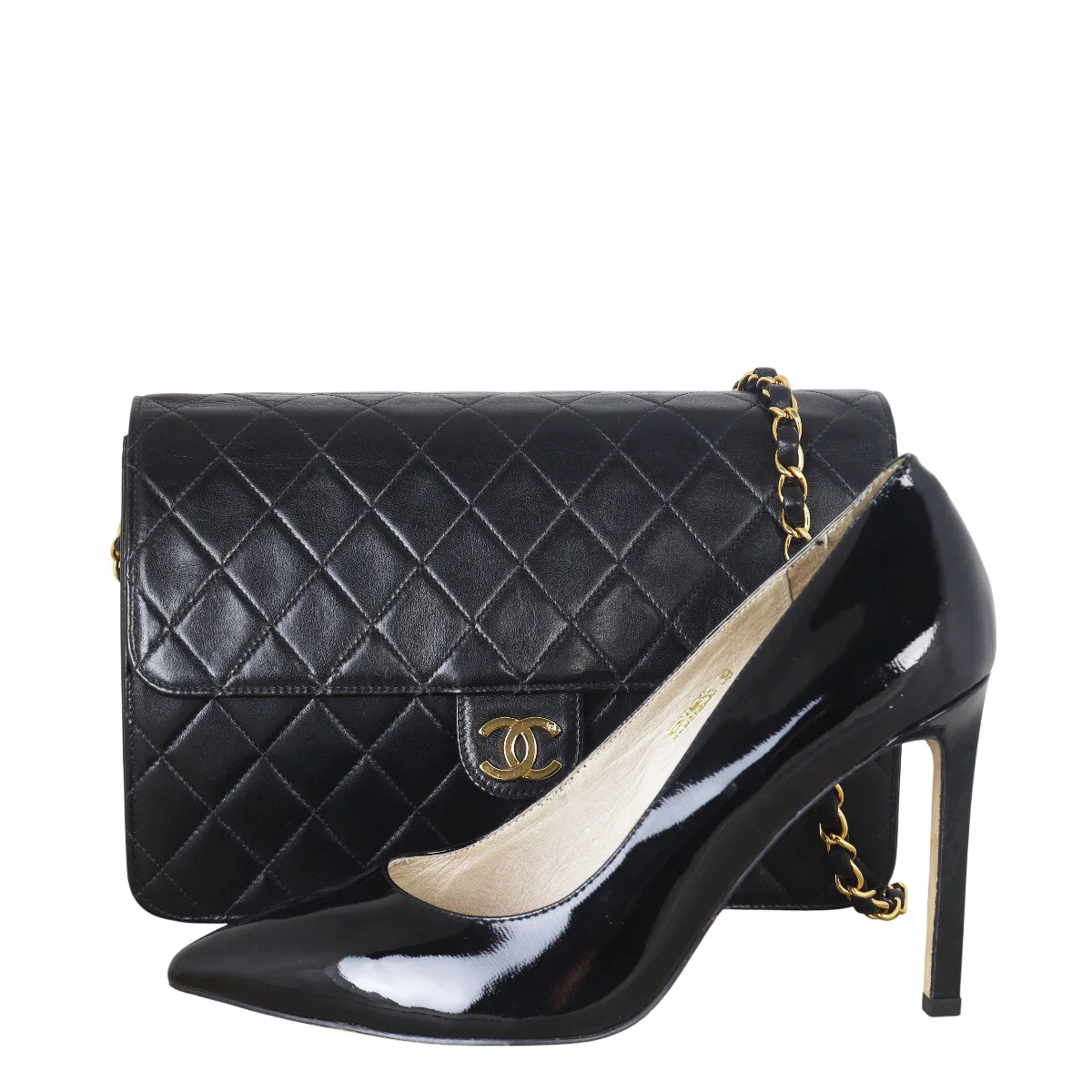 Chanel CC Flap Bag Vintage - Image 12