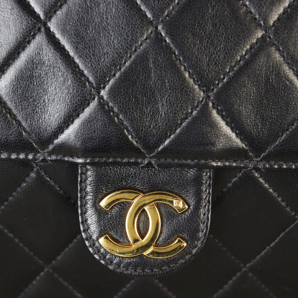 Chanel CC Flap Bag Vintage - Image 8