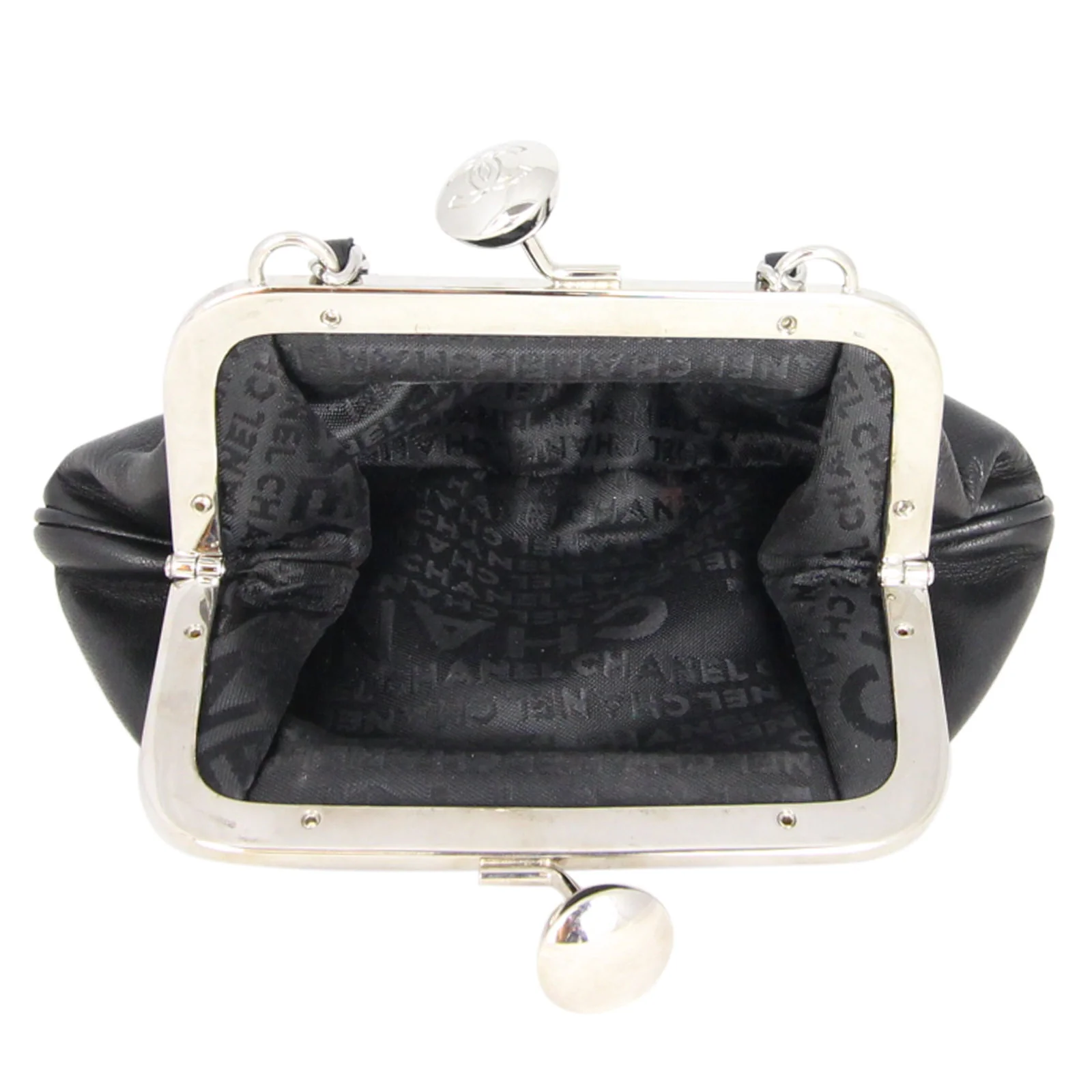 Chanel CC Kisslock Clutch - Image 10