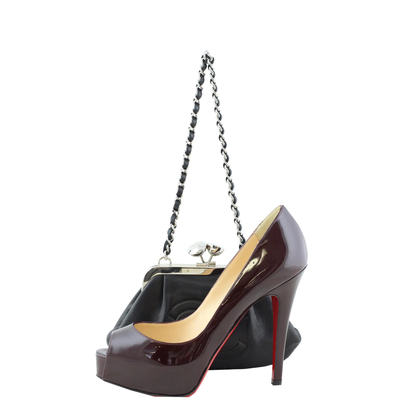 Chanel CC Kisslock Clutch - Image 12