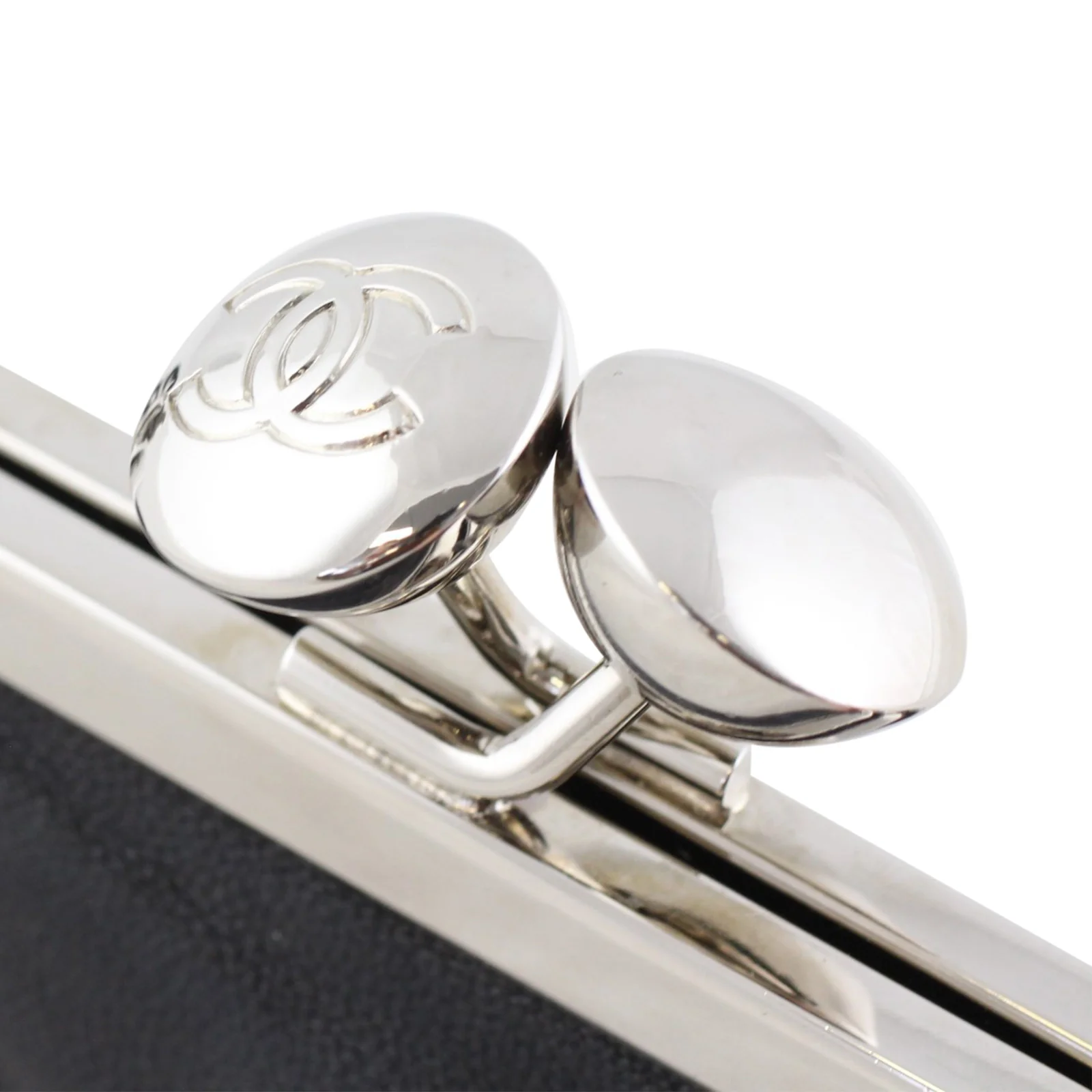 Chanel CC Kisslock Clutch - Image 8