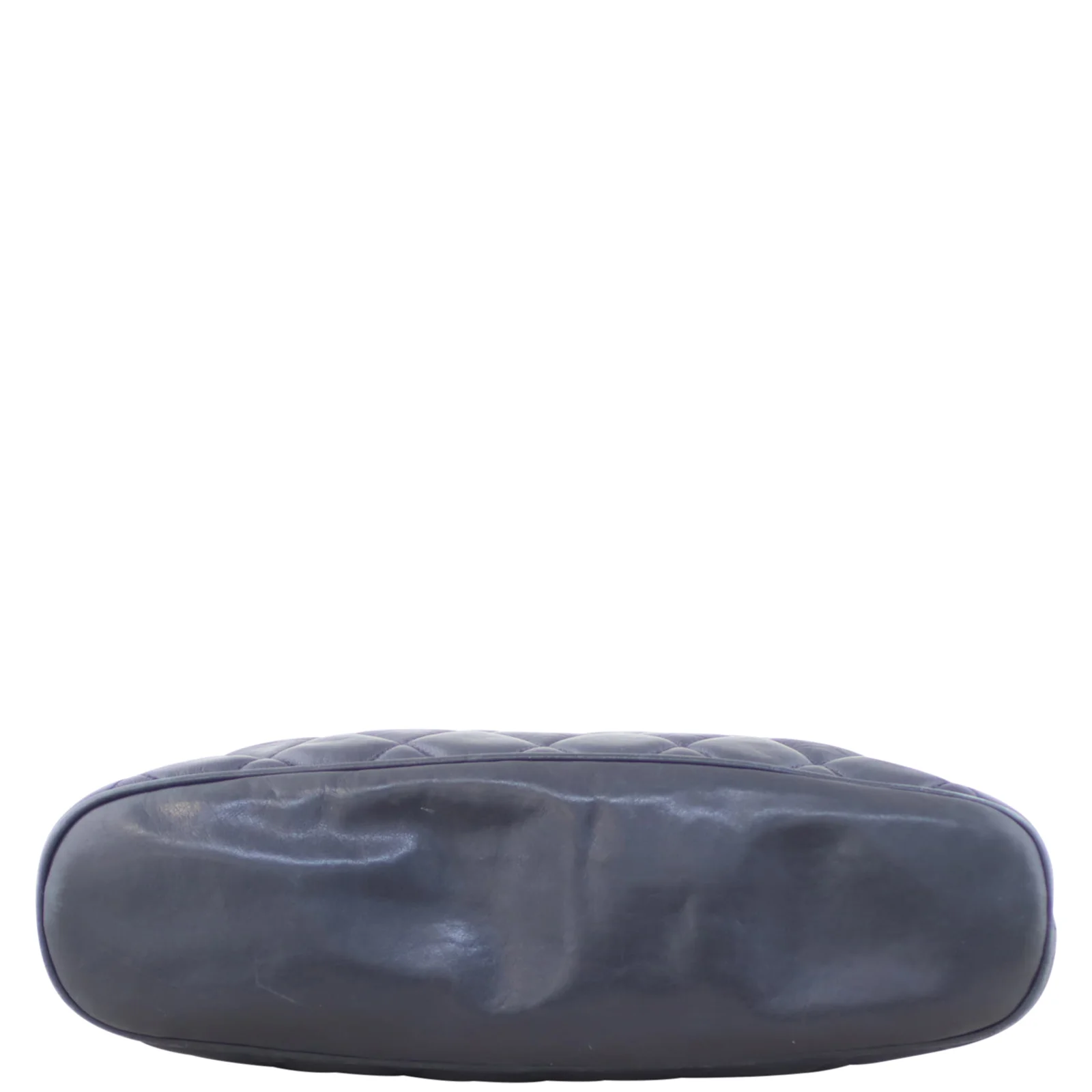 Chanel CC Quilted Tote Bag | Navy Blue - Image 5