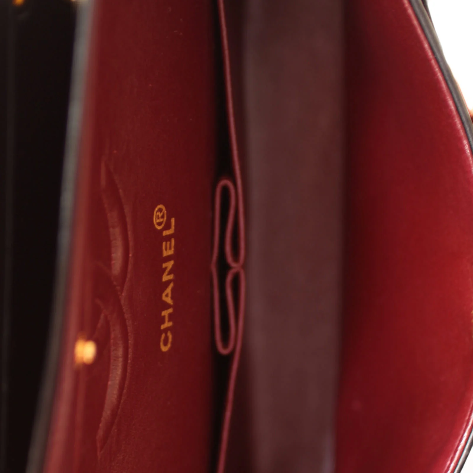 Chanel Classic Double Flap Bag Vintage - Image 9